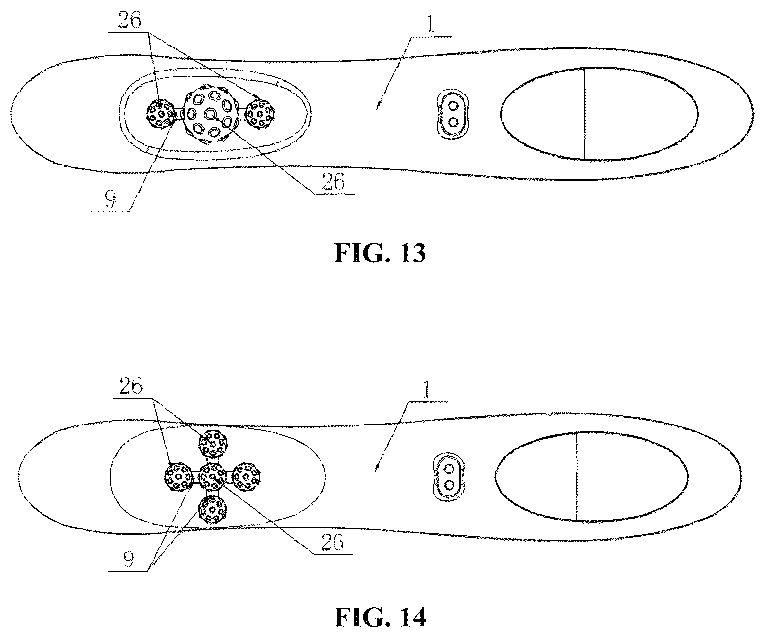 Patent US12569395 Figure 5 – Peristaltic massager