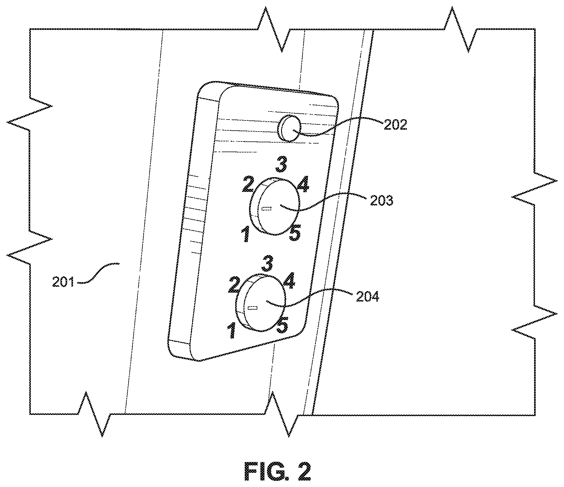 Patent US12569396 Figure 2 – Heated massaging brace