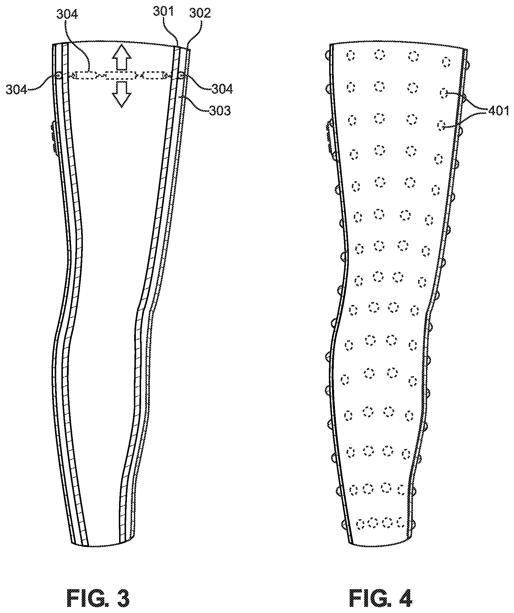 Patent US12569396 Figure 3 – Heated massaging brace