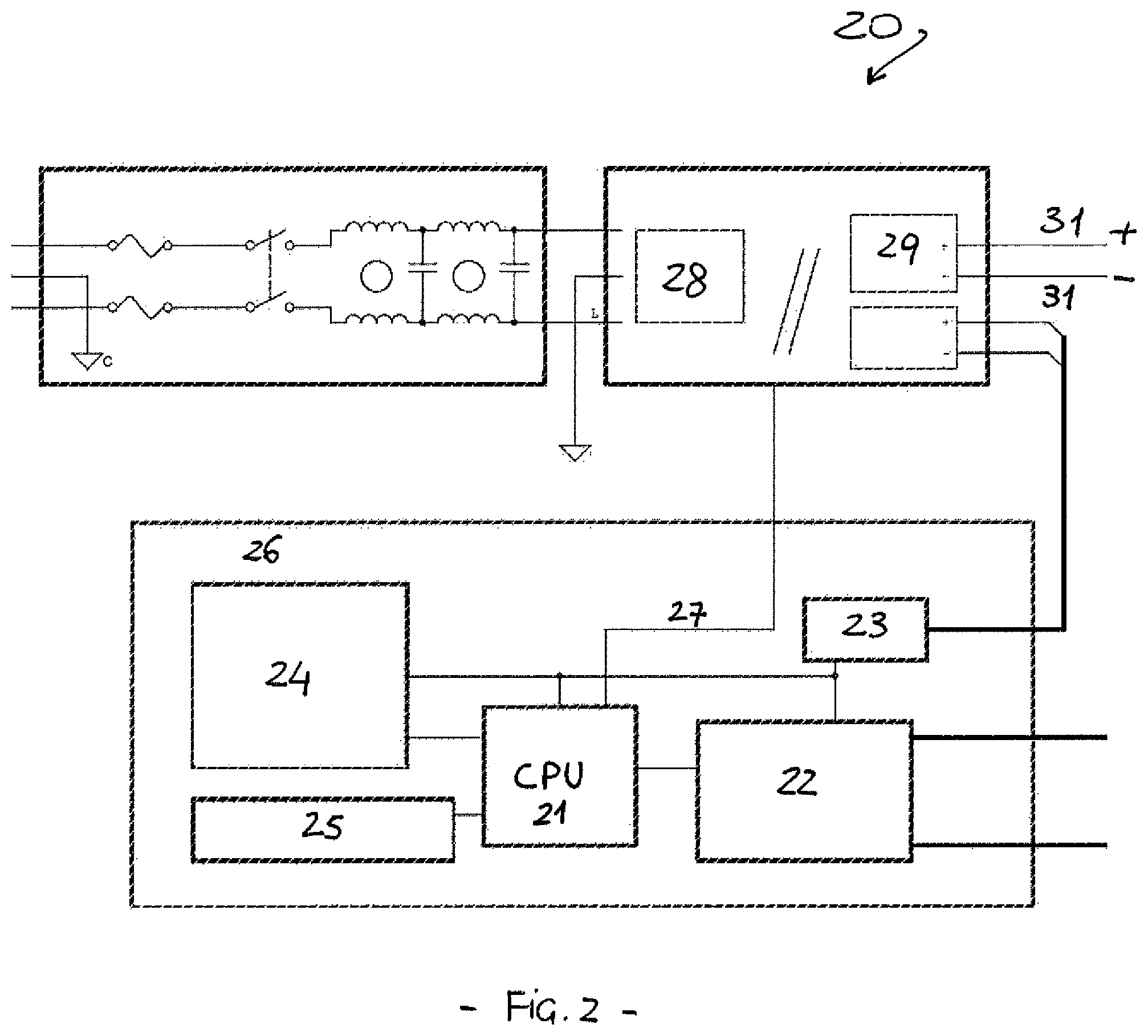 Patent US12569398 Figure 2 – Actuator handpiece for a neuromuscular stimulation device and corresponding neuromuscular stimulation device