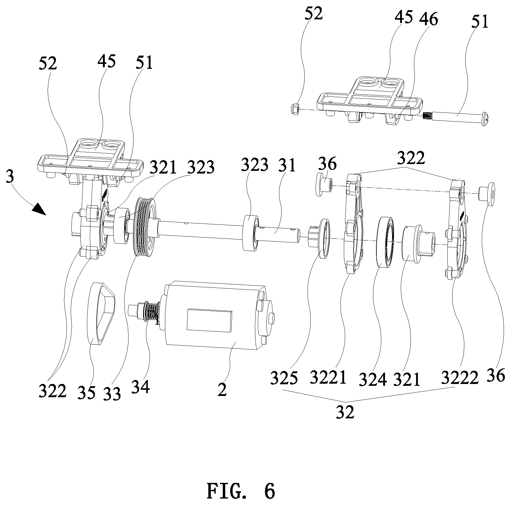 Patent US12569399 Figure 6 – Massage machine