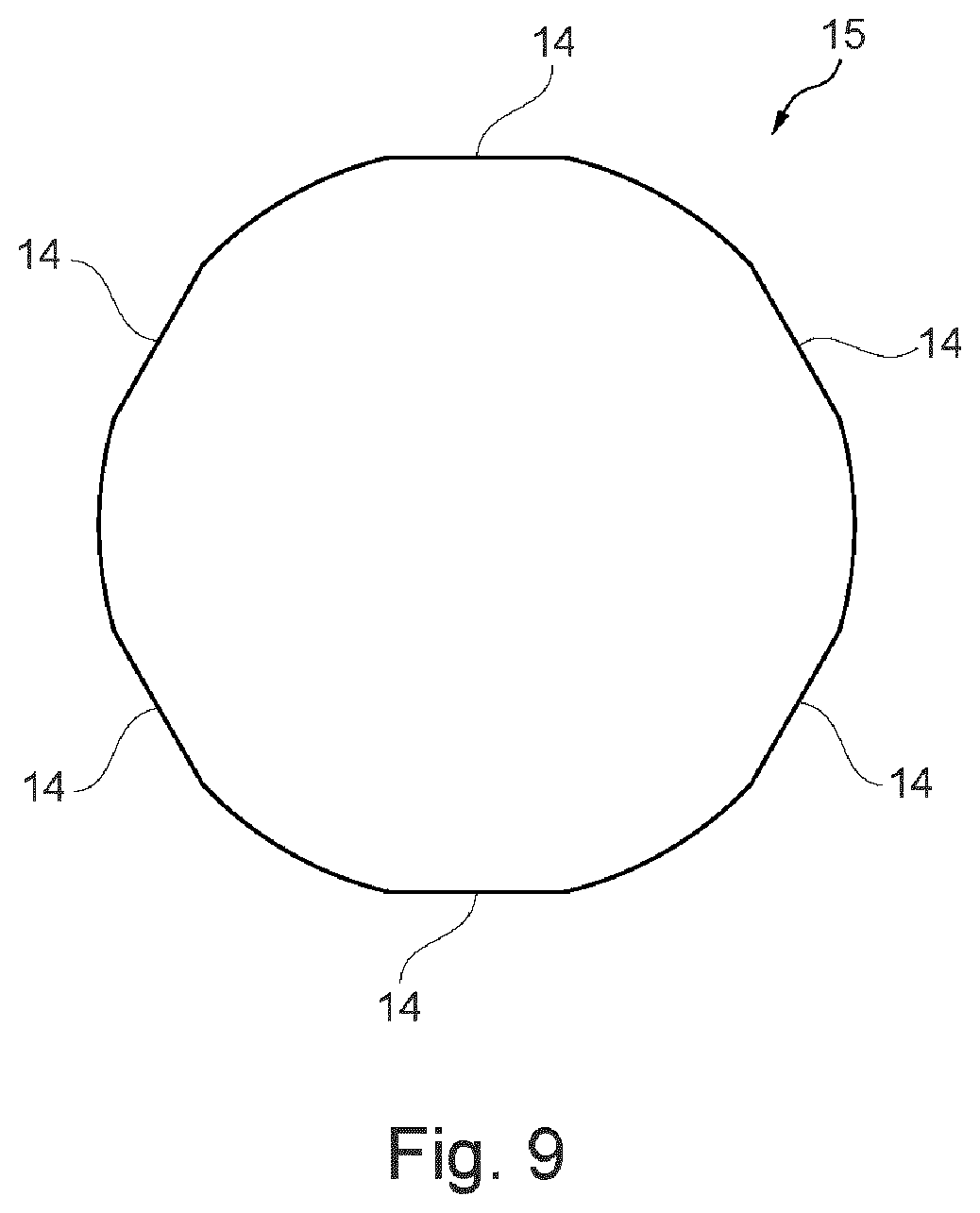 Patent US12569403 Figure 9 – Capsule with reduced powder leakage