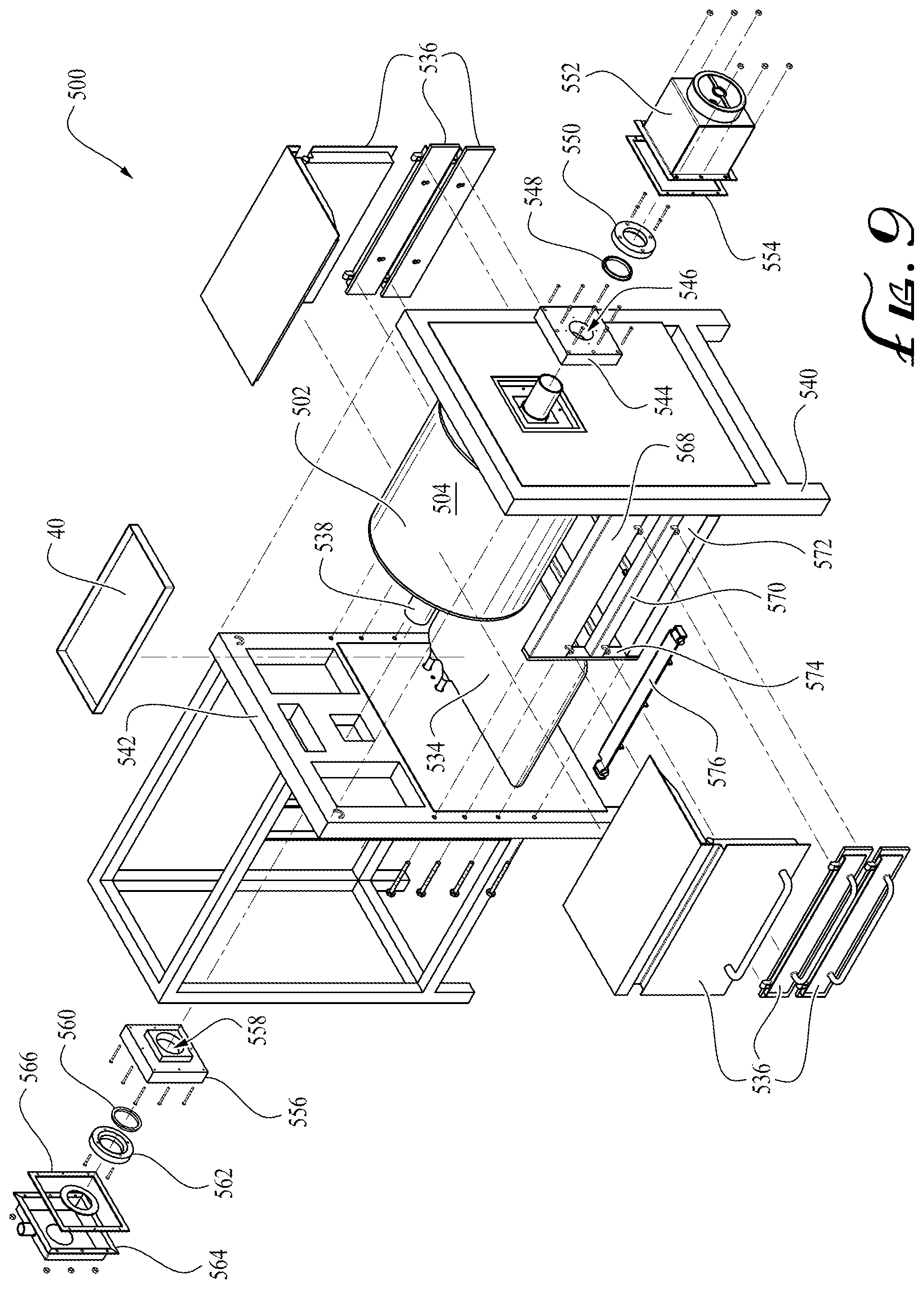 Patent US12569404 Figure 9 – Methods, systems, and materials for making unit dosage forms