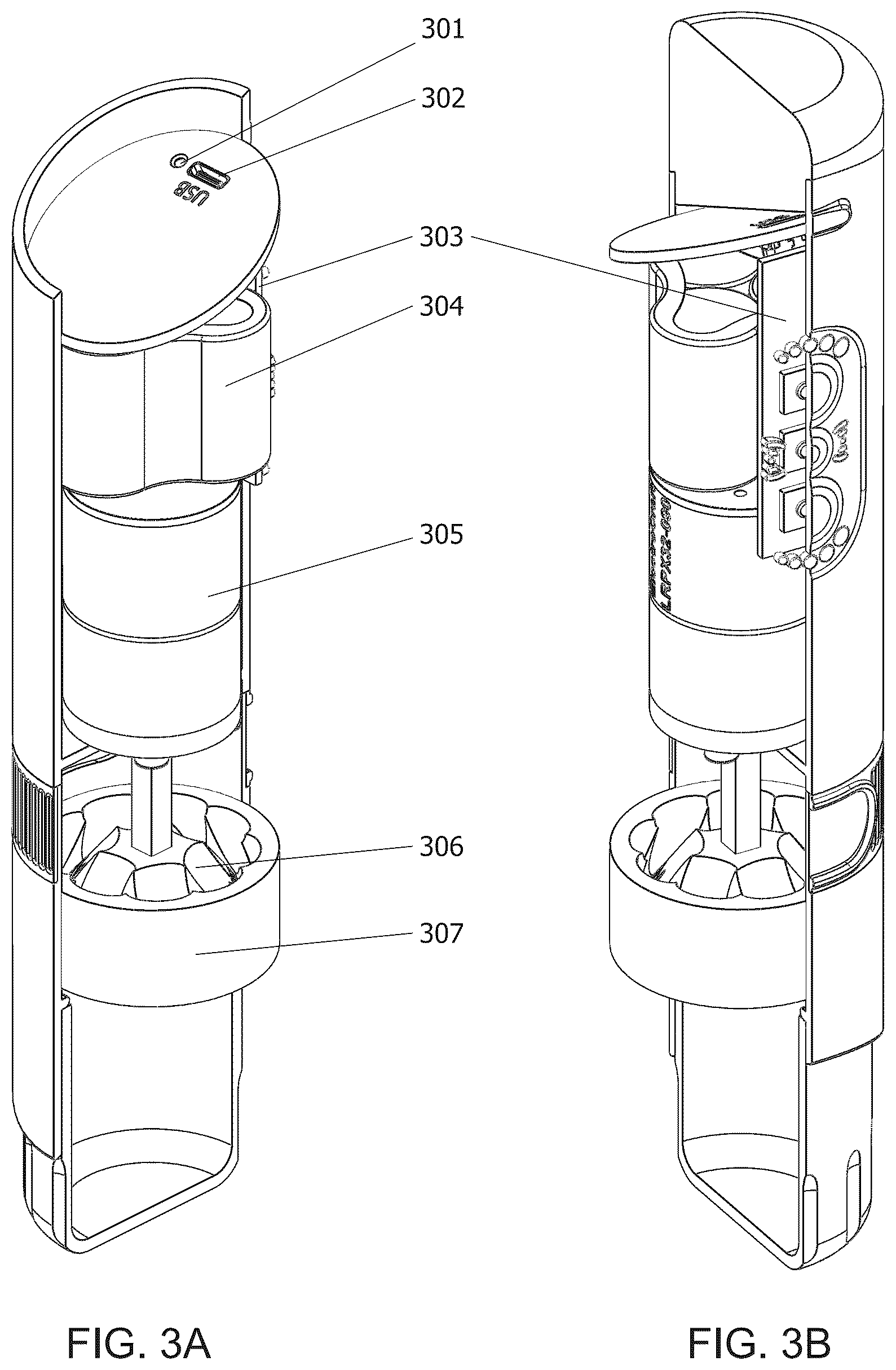 Patent US12569405 Figure 3 – Pill grinder