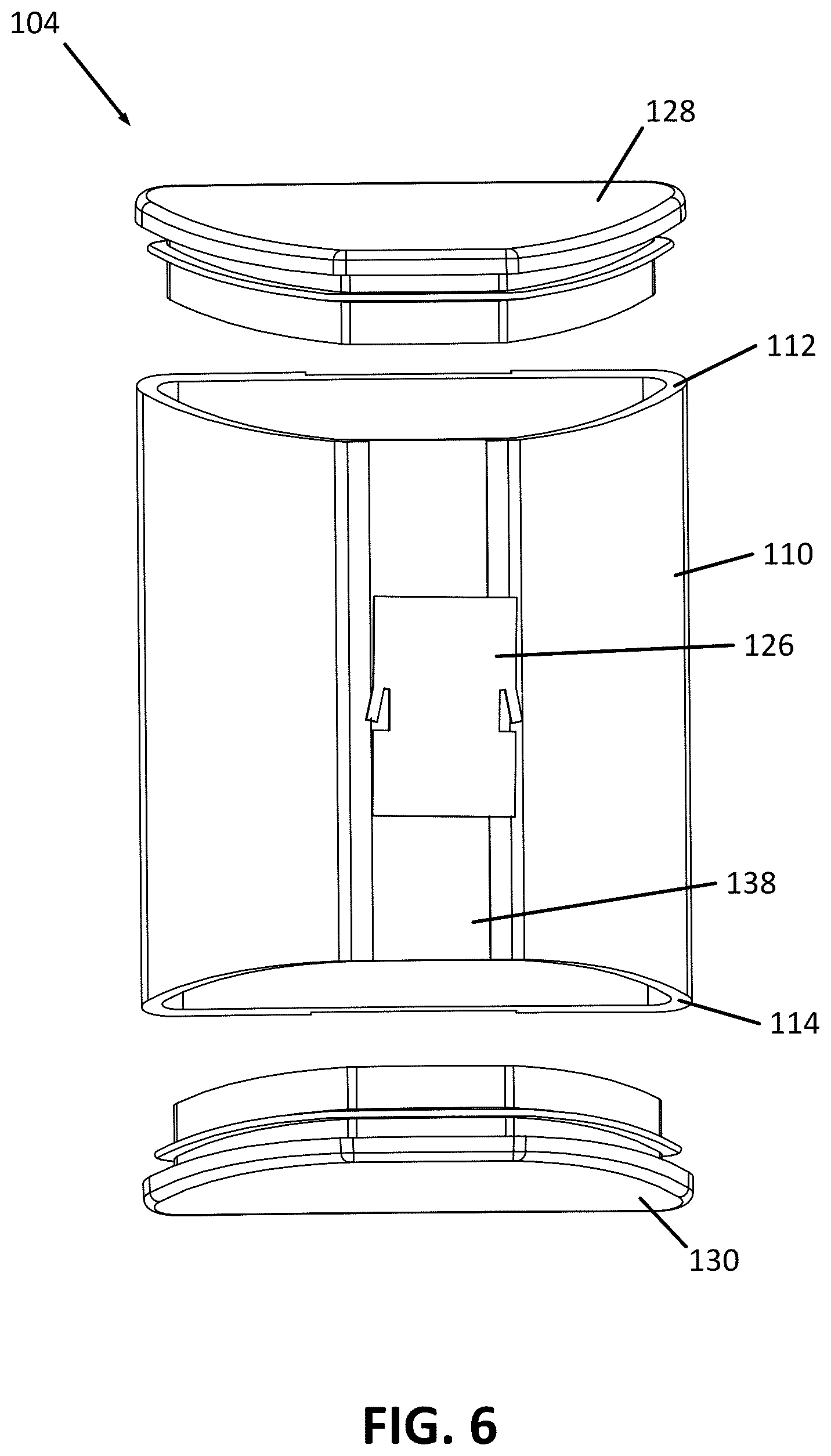 Patent US12569406 Figure 4 – AM/PM multi-day pill container