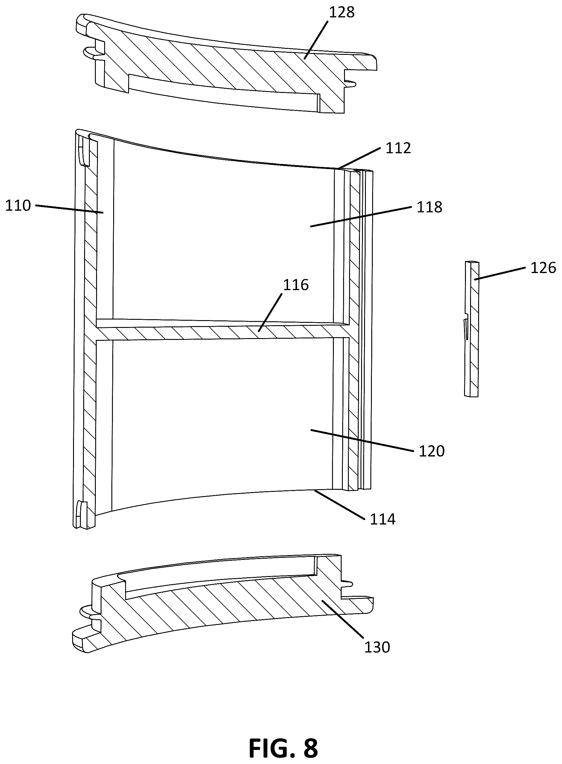 Patent US12569406 Figure 6 – AM/PM multi-day pill container