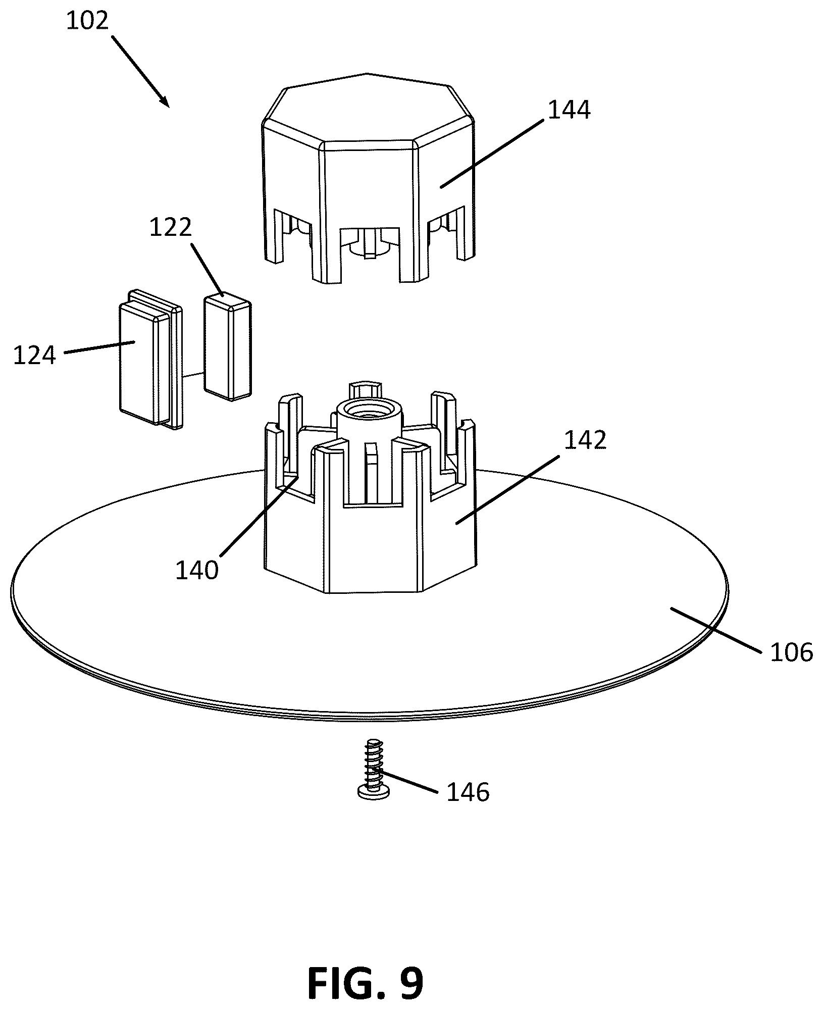 Patent US12569406 Figure 7 – AM/PM multi-day pill container