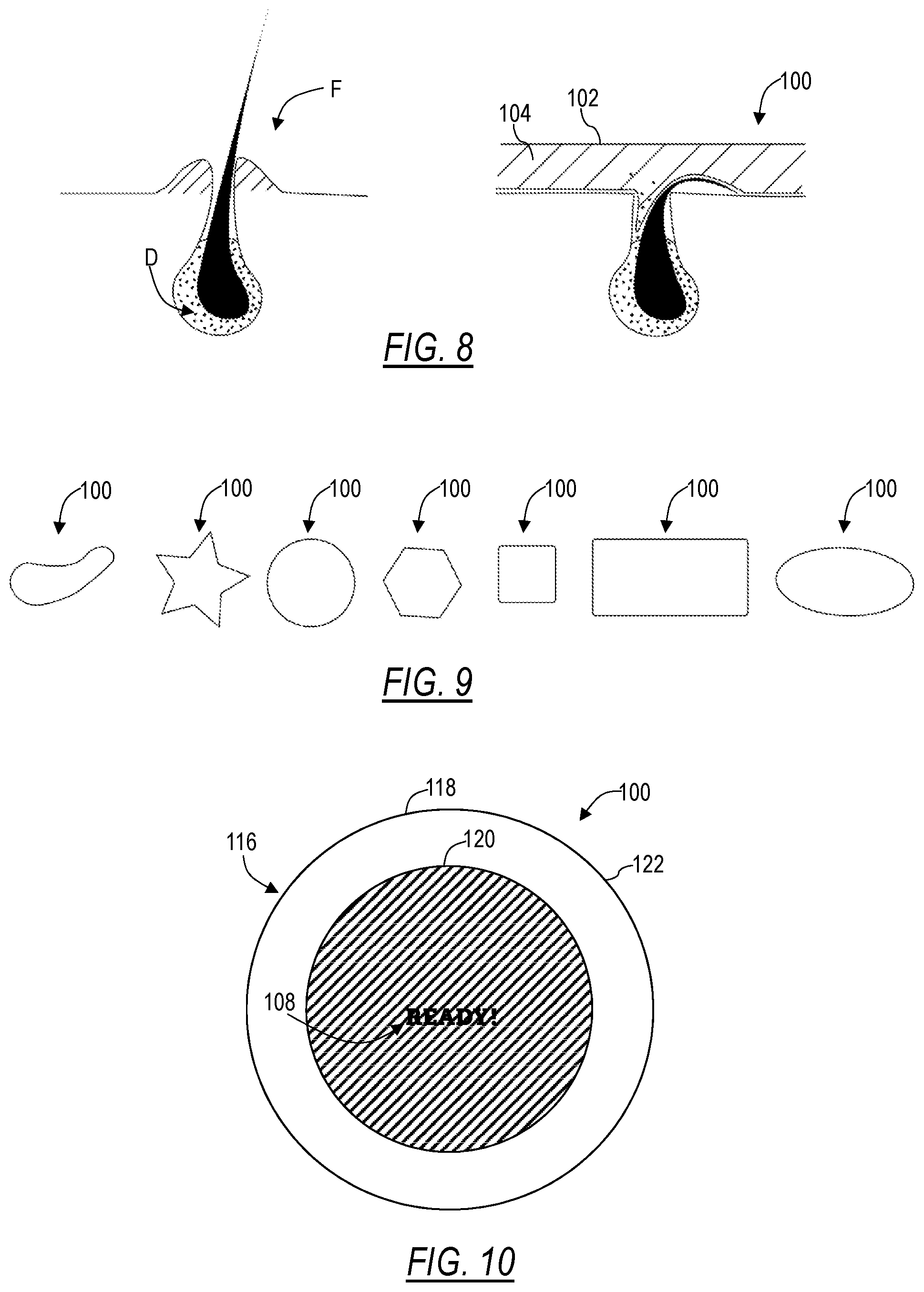 Patent US12569413 Figure 5 – Multifunctional facial patch product