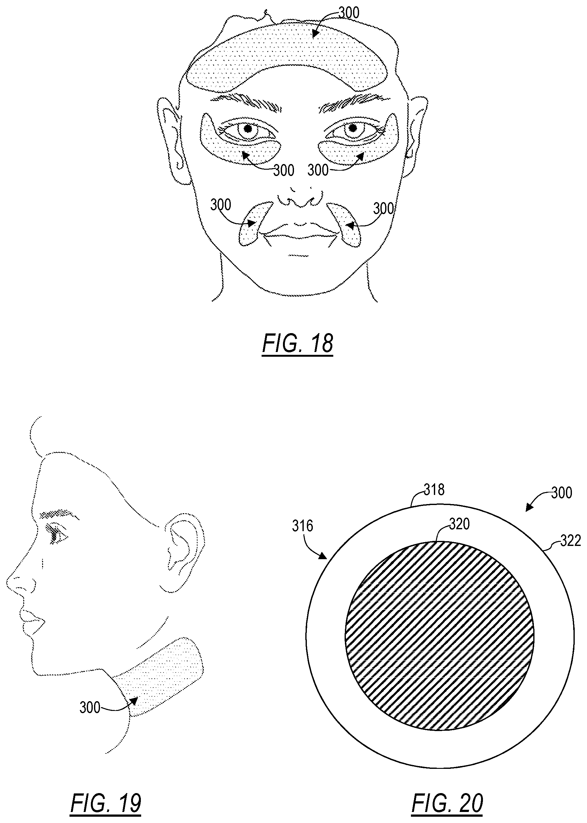 Patent US12569413 Figure 9 – Multifunctional facial patch product