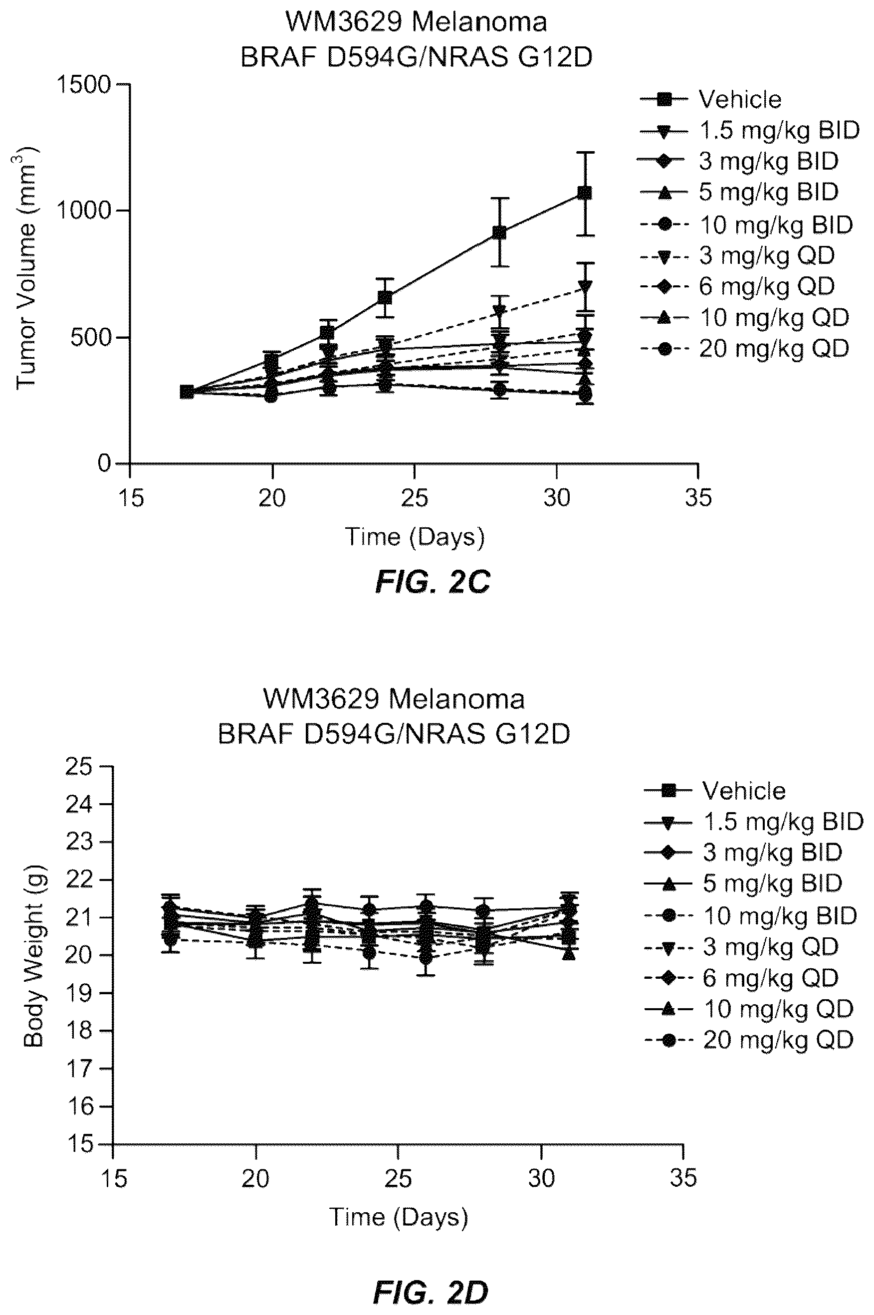 Patent US12569496 Figure 4 – Treatment of cancer with a RAF inhibitor