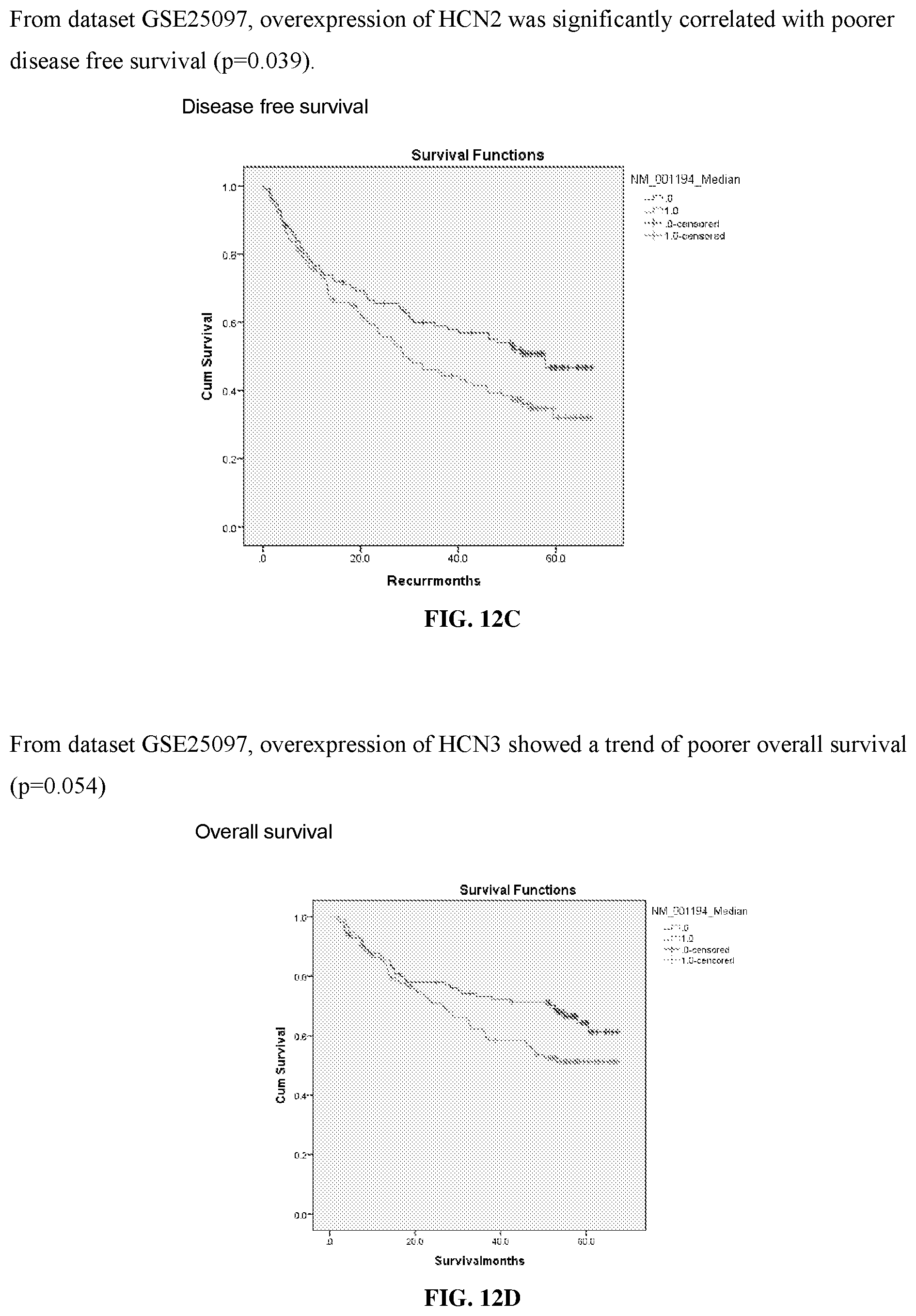 Patent US12569497 Figure 16 – Use of HCN inhibitors for treatment of cancer