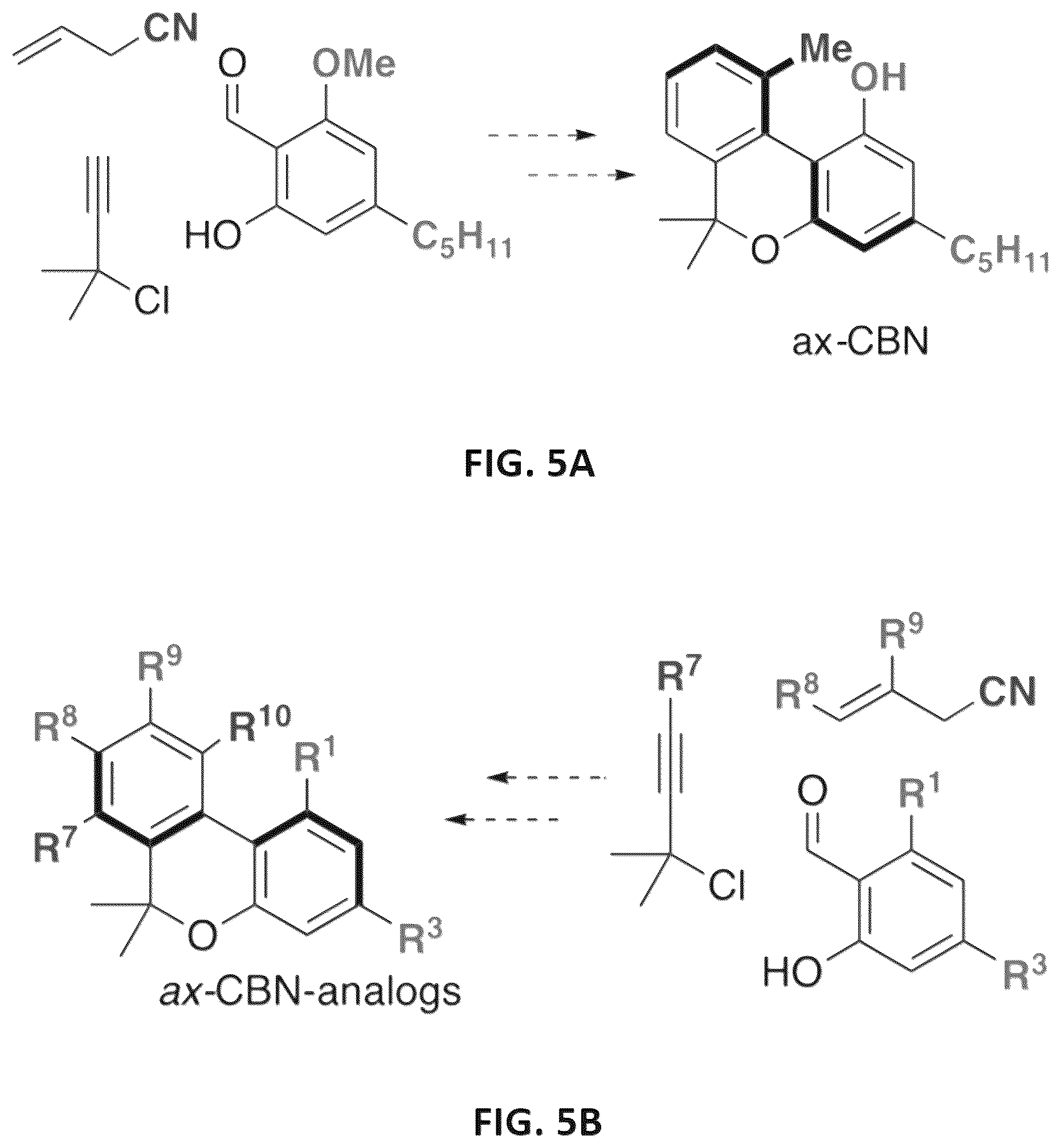 Patent US12569503 Figure 9 – Methods and compositions for substituted axially-chiral cannabinol analogs
