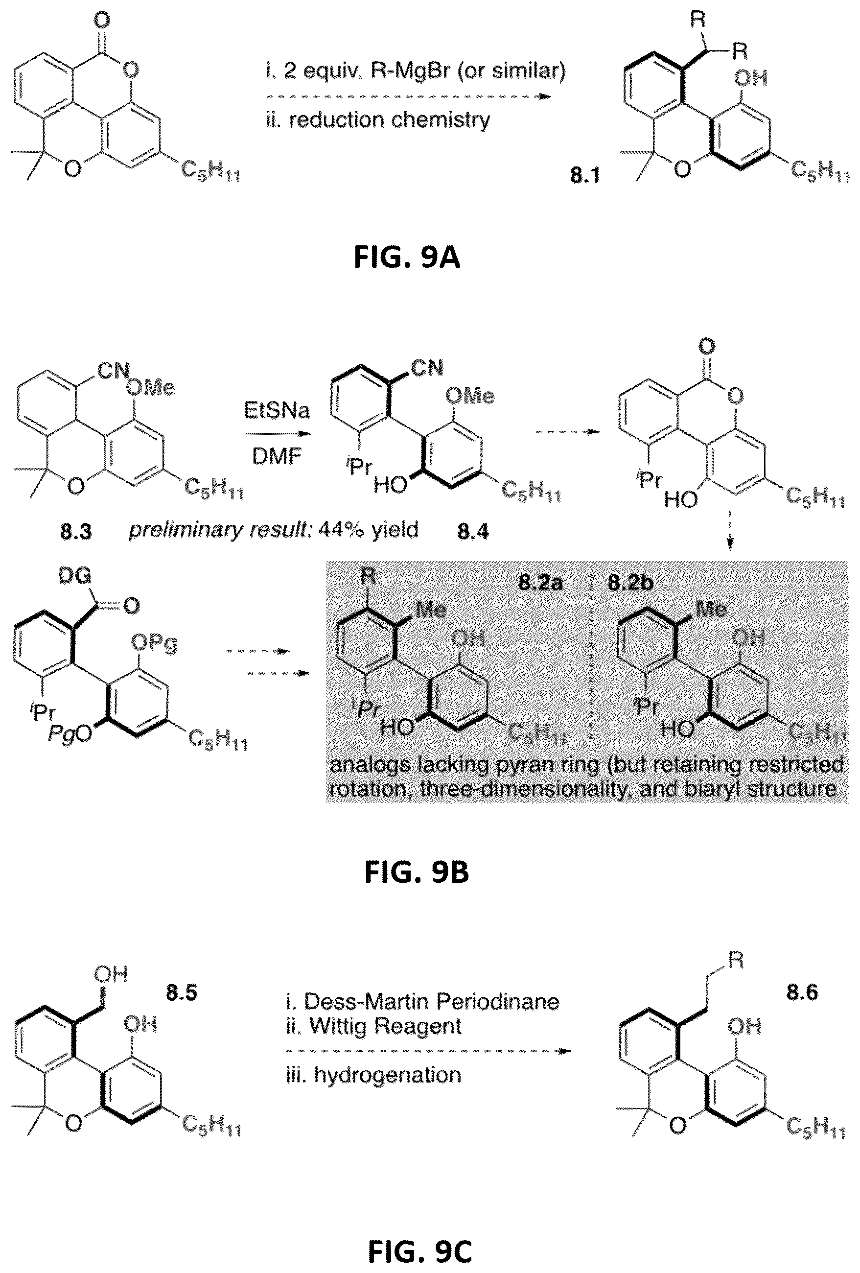 Patent US12569503 Figure 13 – Methods and compositions for substituted axially-chiral cannabinol analogs