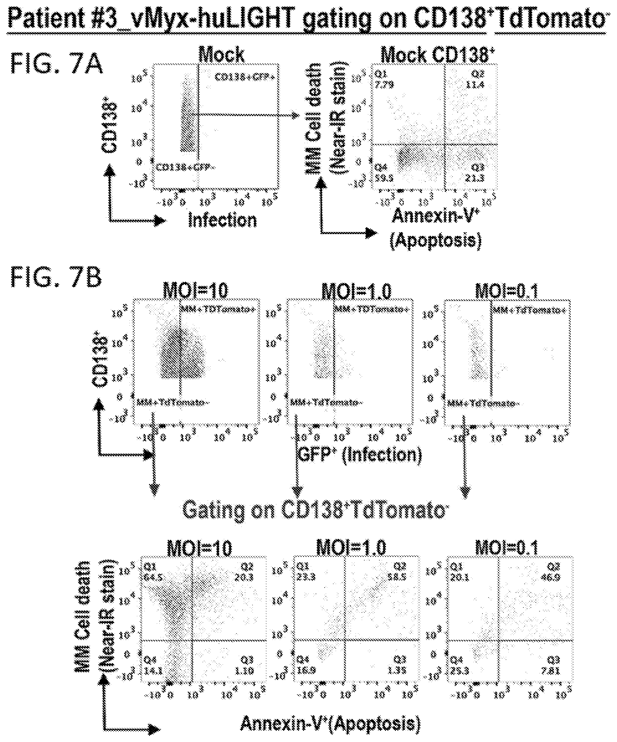 Patent US12569526 Figure 7 – Oncolytic virus platform to treat hematological cancer