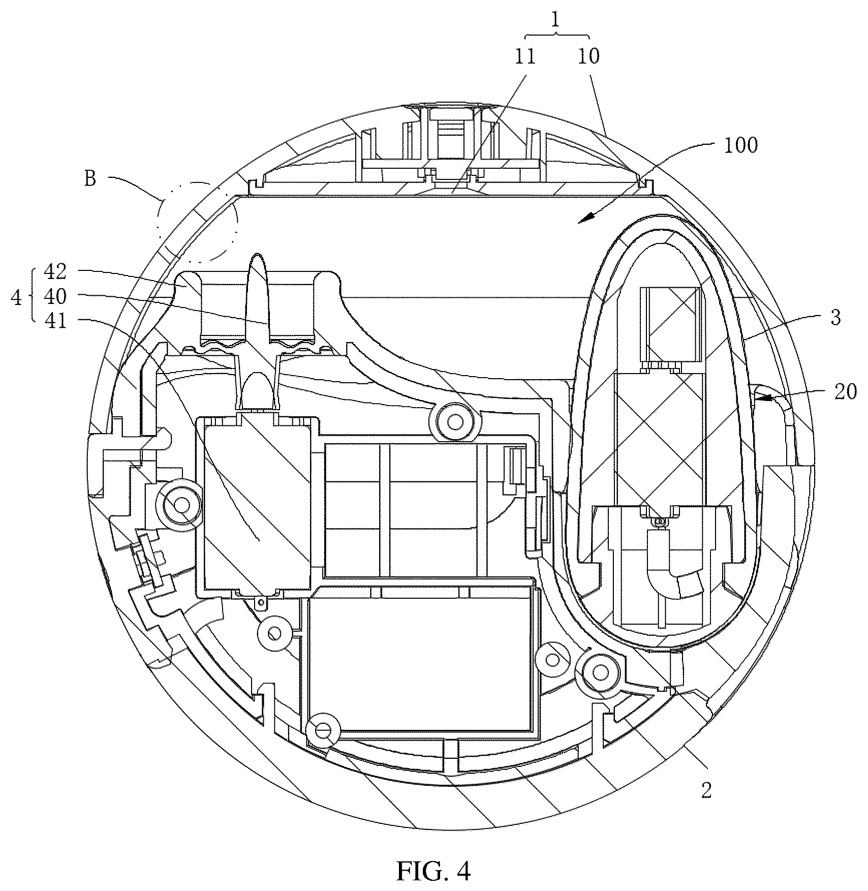Patent US12569579 Figure 4 – Adult toy disinfection device and adult toy
