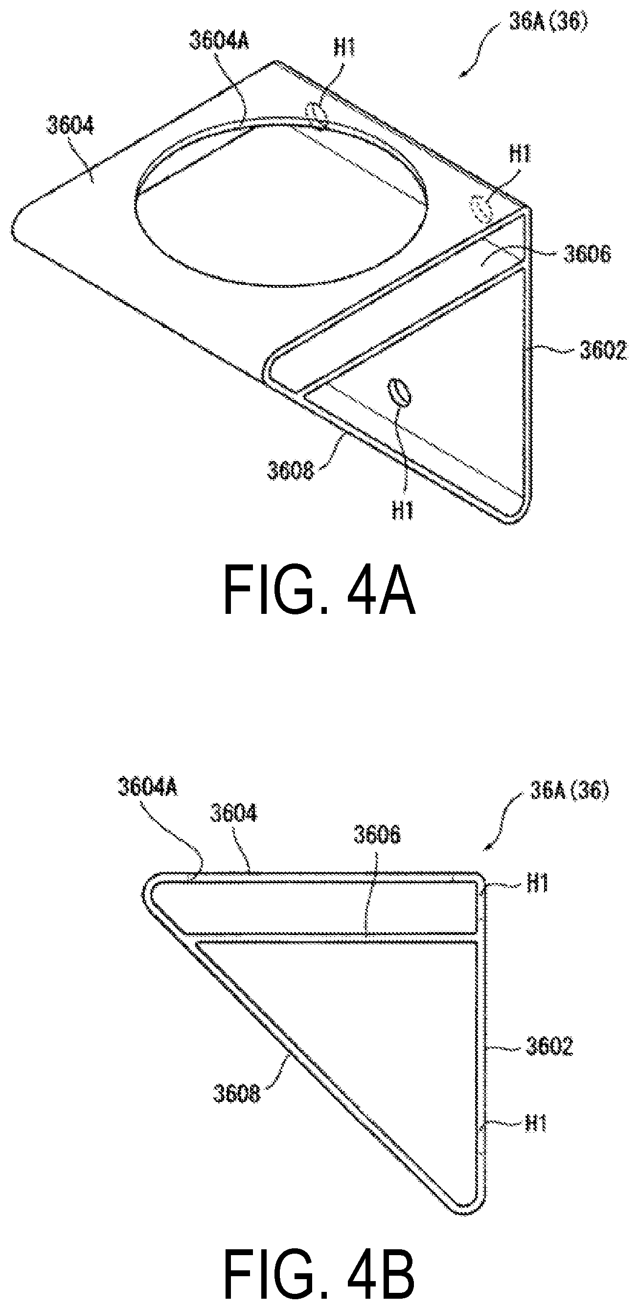 Patent US12569583 Figure 4 – Arrangement structure for pump-type bottle in aircraft cabin