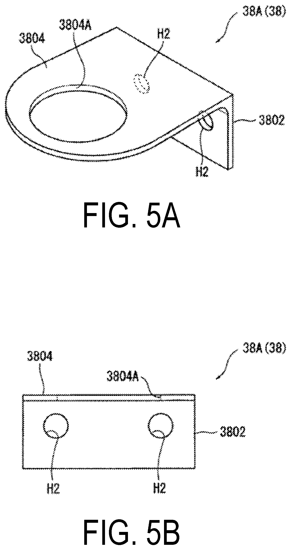 Patent US12569583 Figure 5 – Arrangement structure for pump-type bottle in aircraft cabin