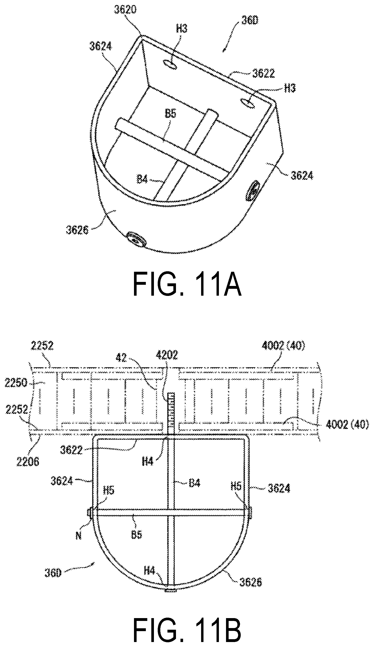 Patent US12569583 Figure 11 – Arrangement structure for pump-type bottle in aircraft cabin
