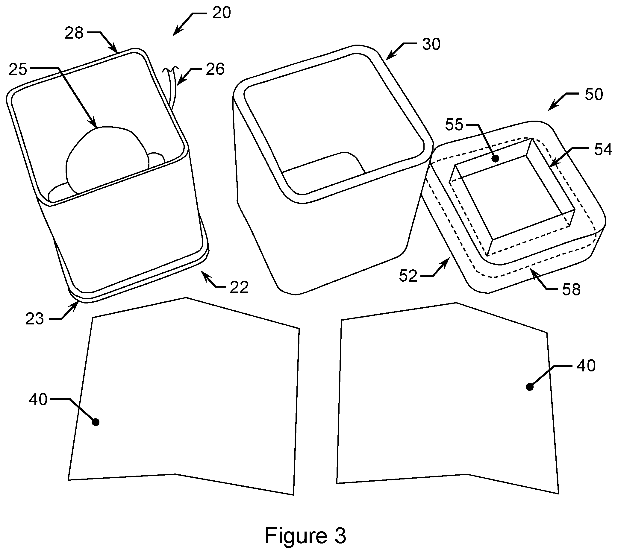 Patent US12569584 Figure 3 – Candle warming image display lamp
