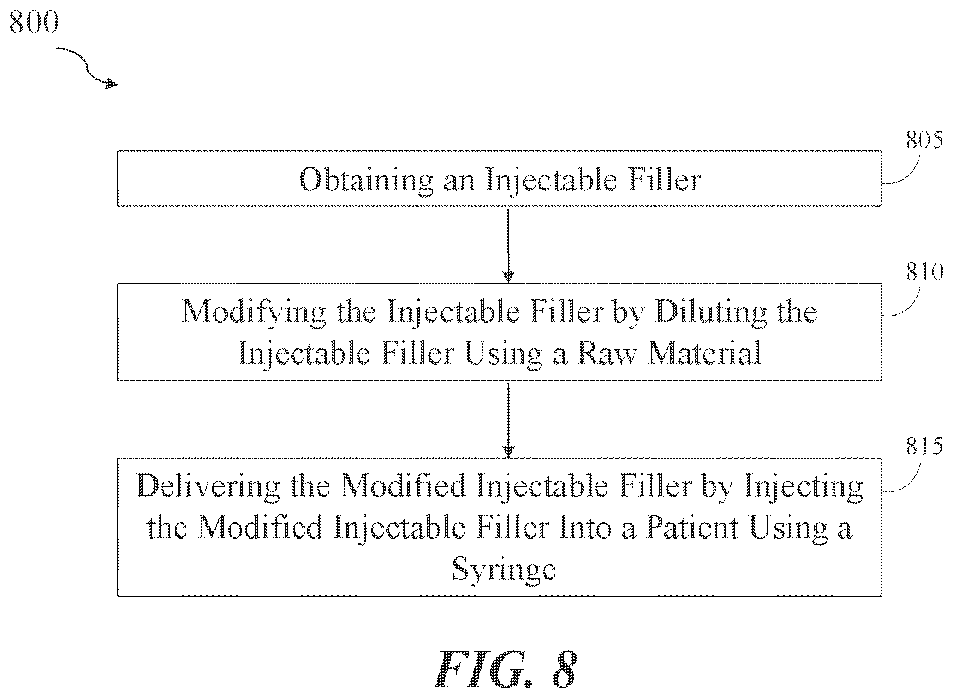 Patent US12569589 Figure 8 – System and methods for delivering a dermal filler