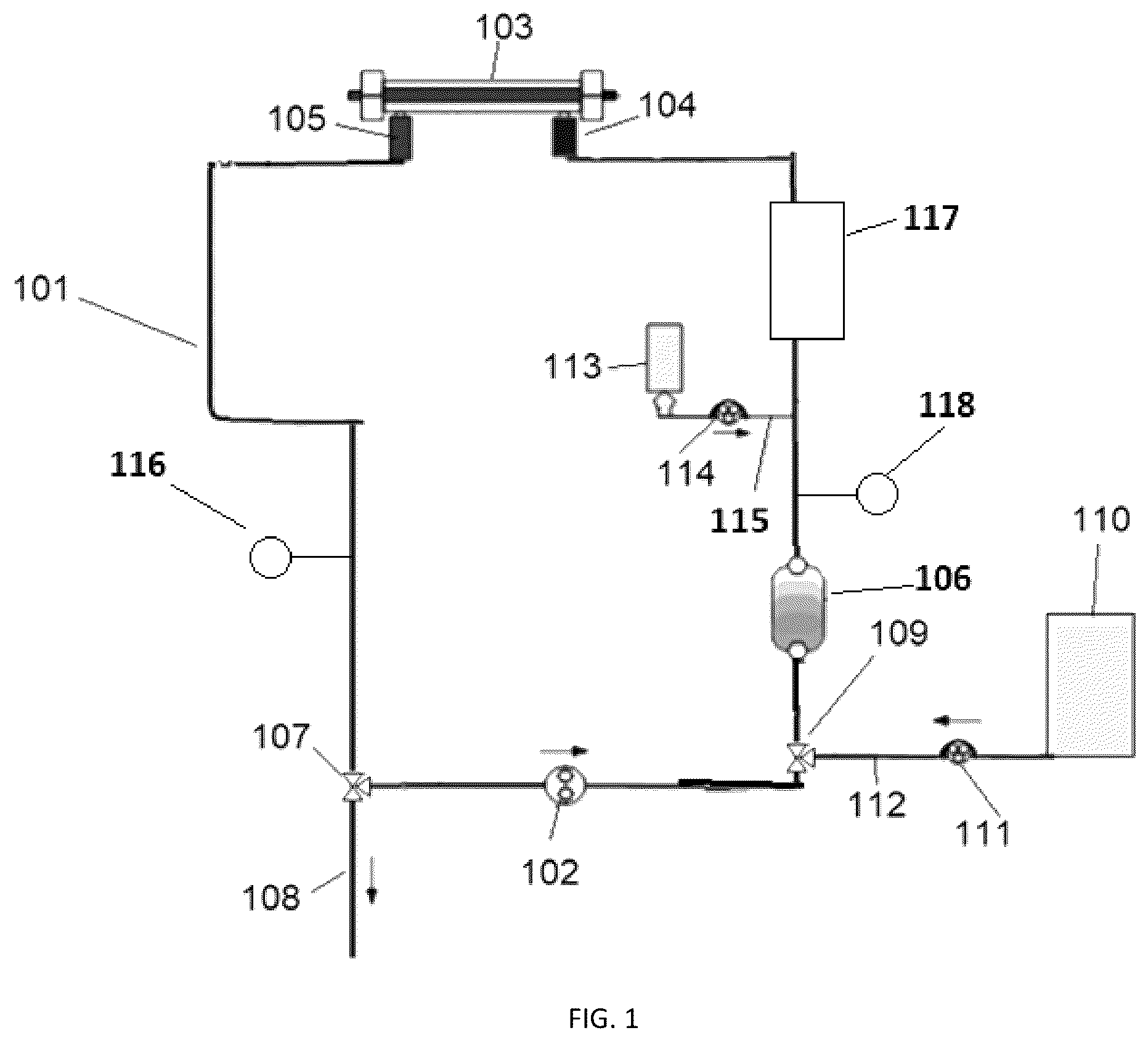 Patent US12569601 — Increased operational capabilities of a dialysis system — Figure 1