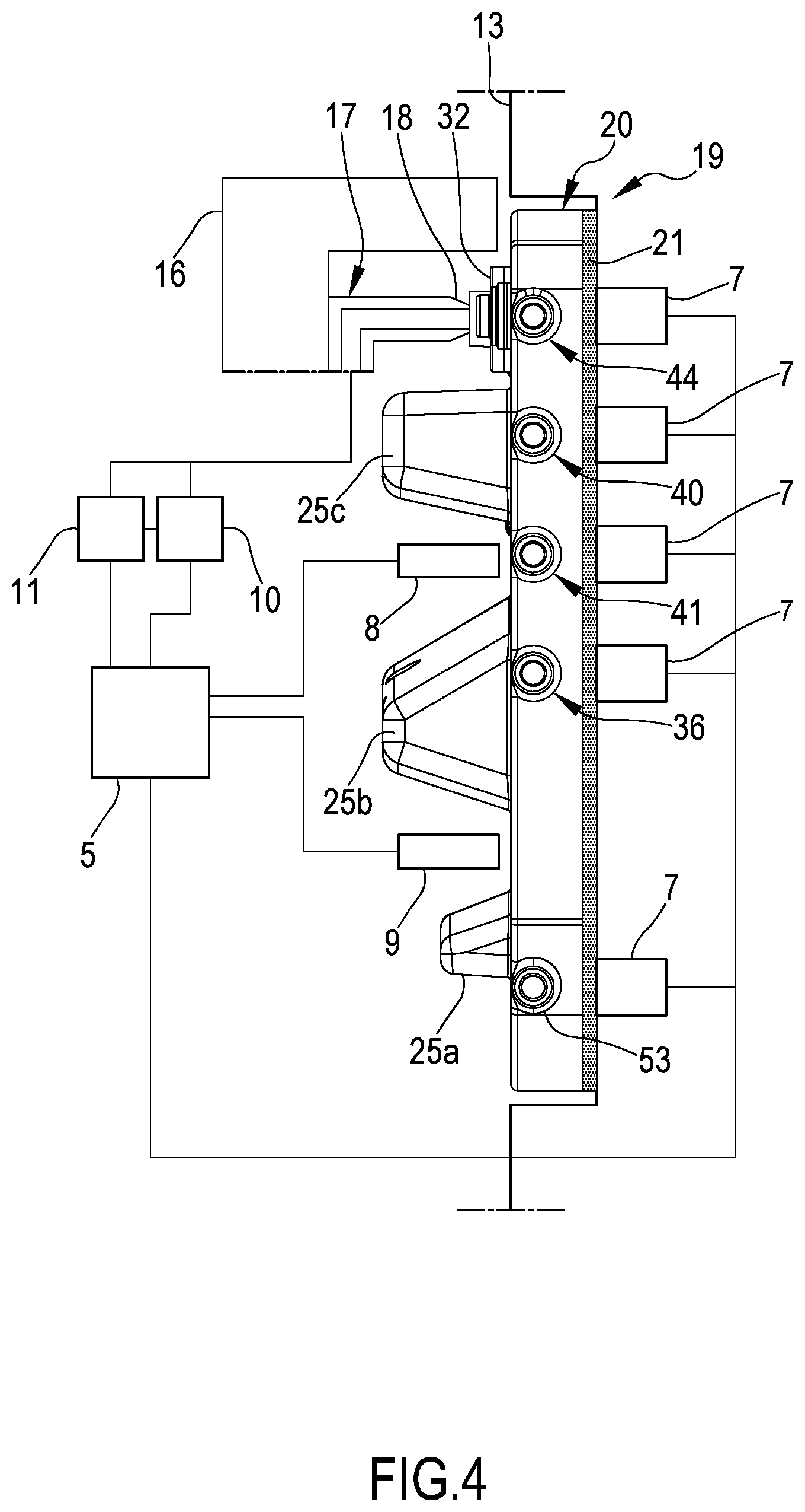 Patent US12569603 Figure 4 – Method for calibrating a peristaltic pump in a medical apparatus and medical apparatus for performing this method