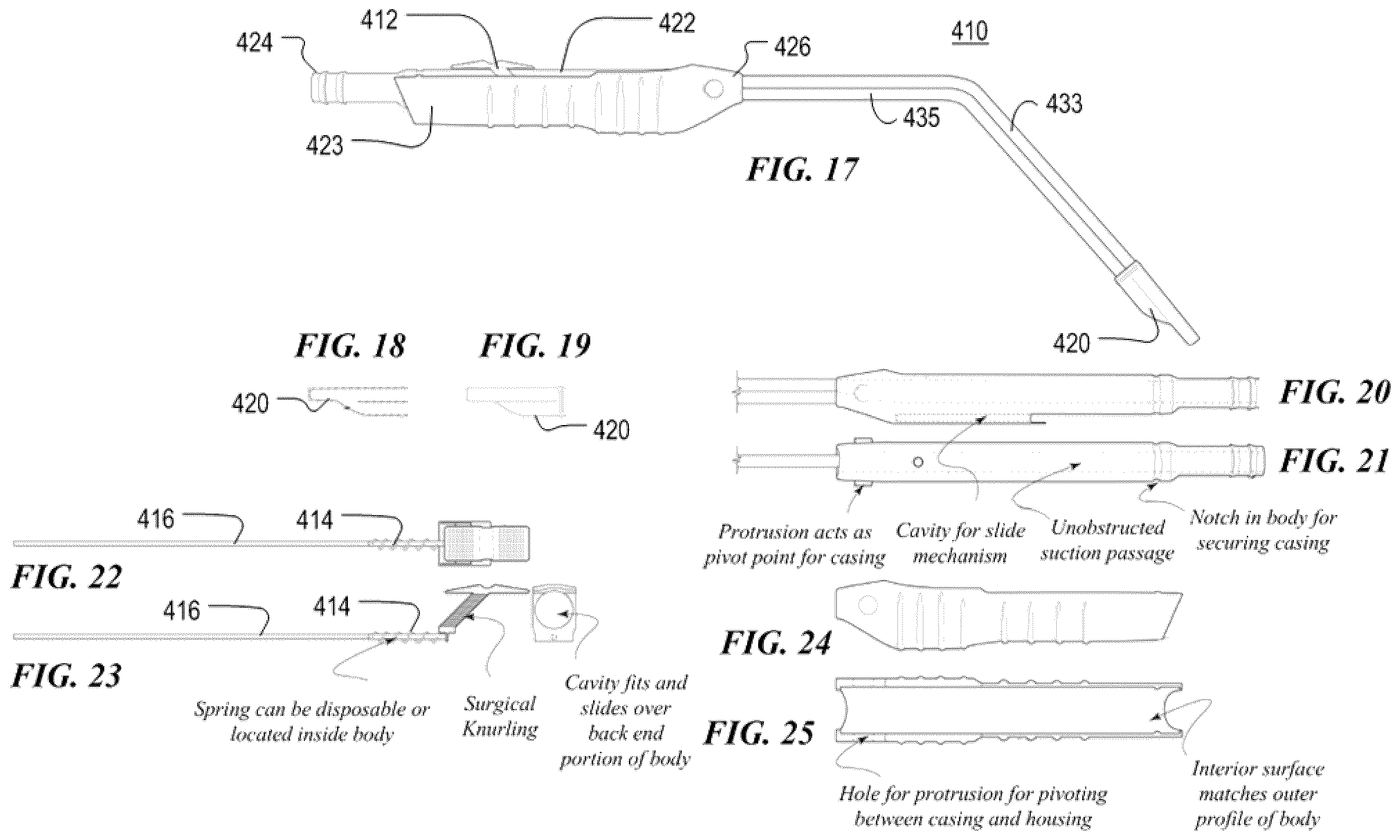 Patent US12569611 Figure 4 – Anti-clog suction tip apparatus and methods