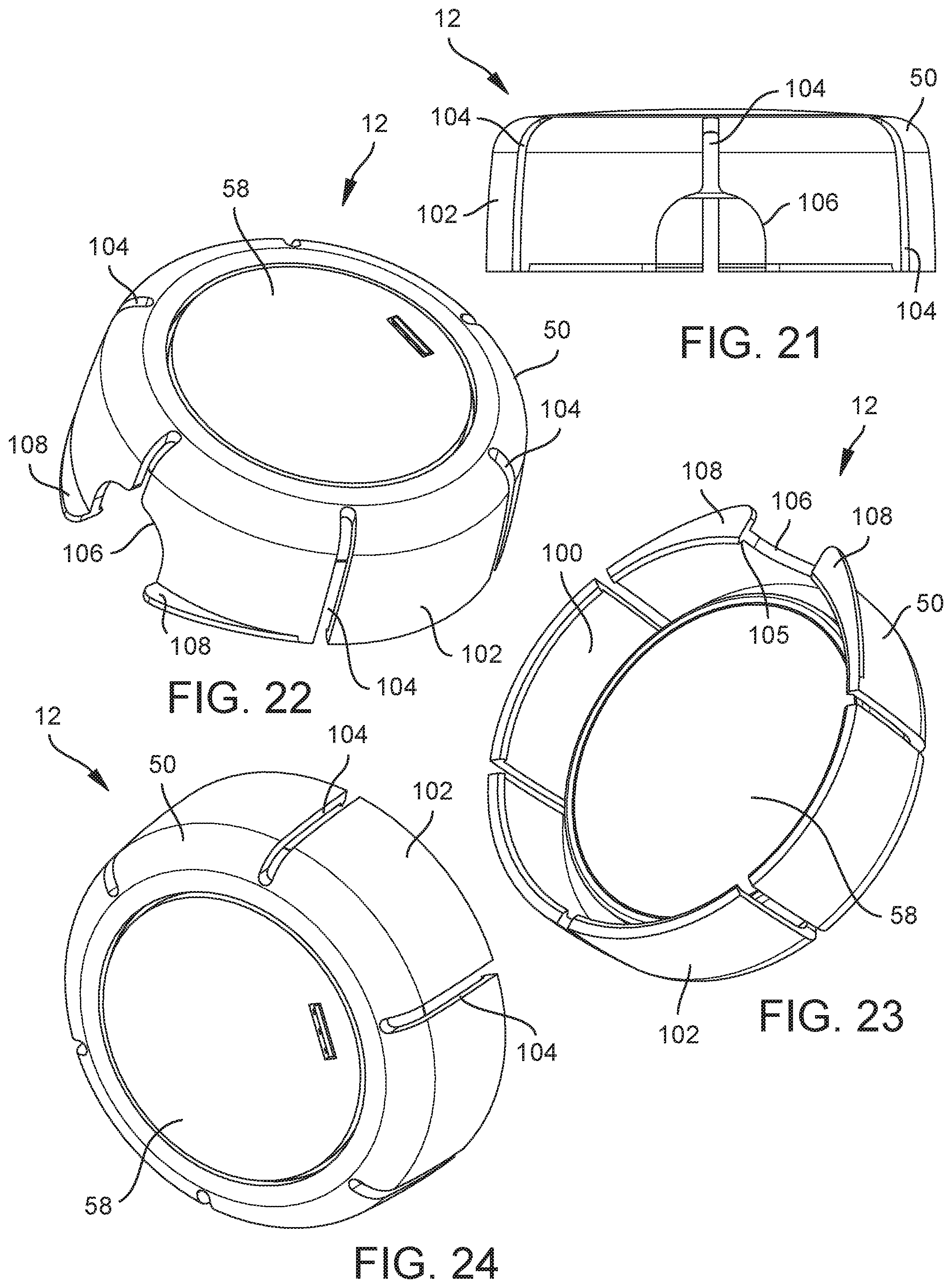 Patent US12569615 Figure 8 – Medical device, method and systems