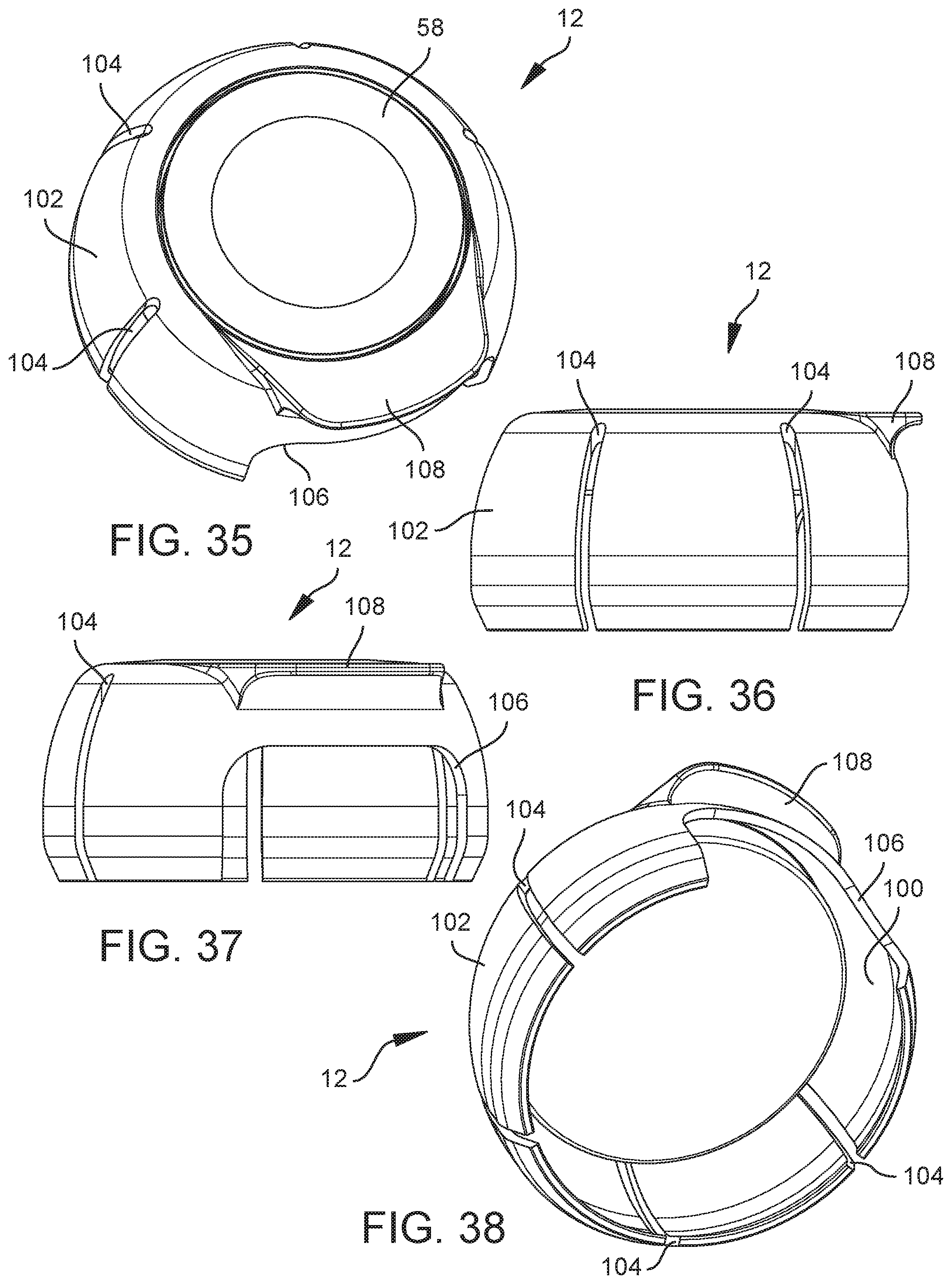 Patent US12569615 Figure 12 – Medical device, method and systems