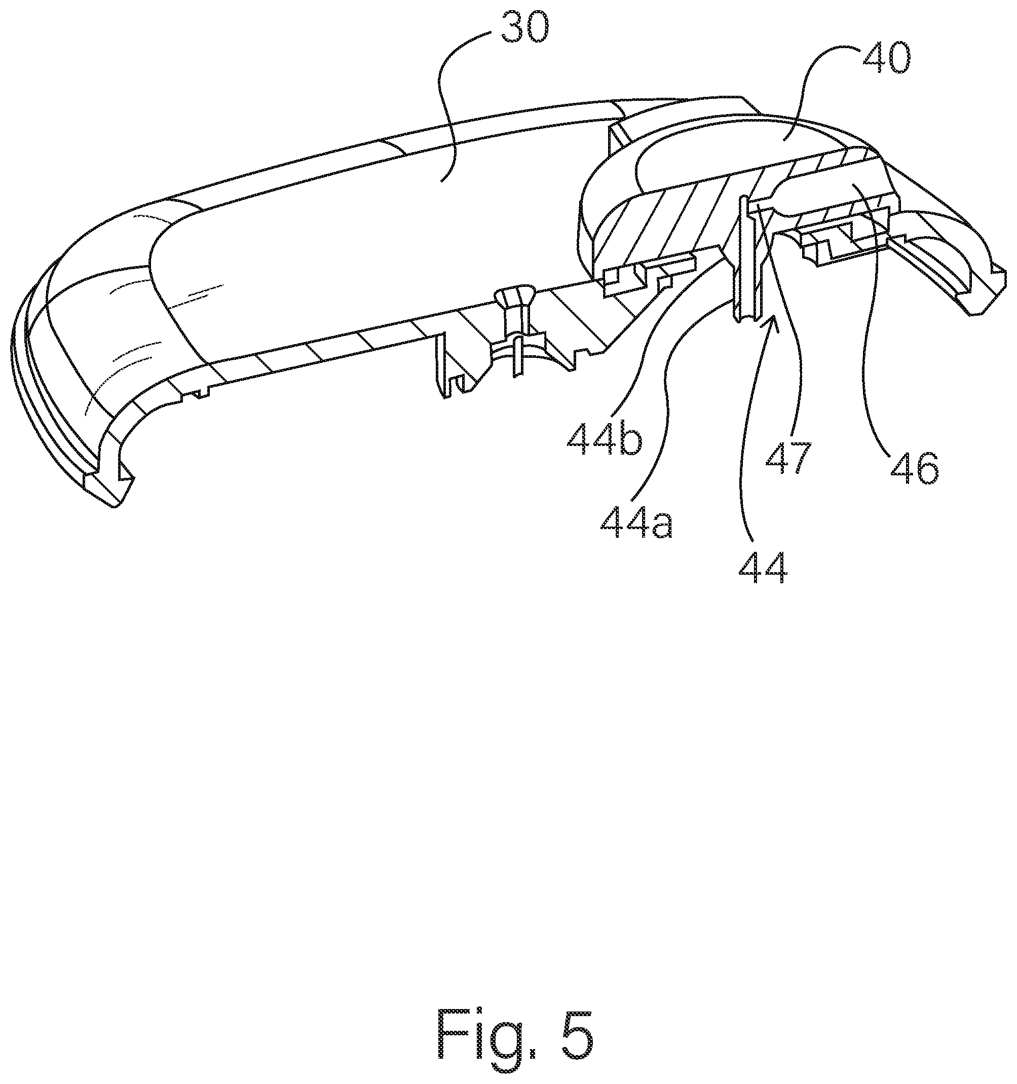 Patent US12569617 Figure 5 – Infusion set with rotatable hub and process