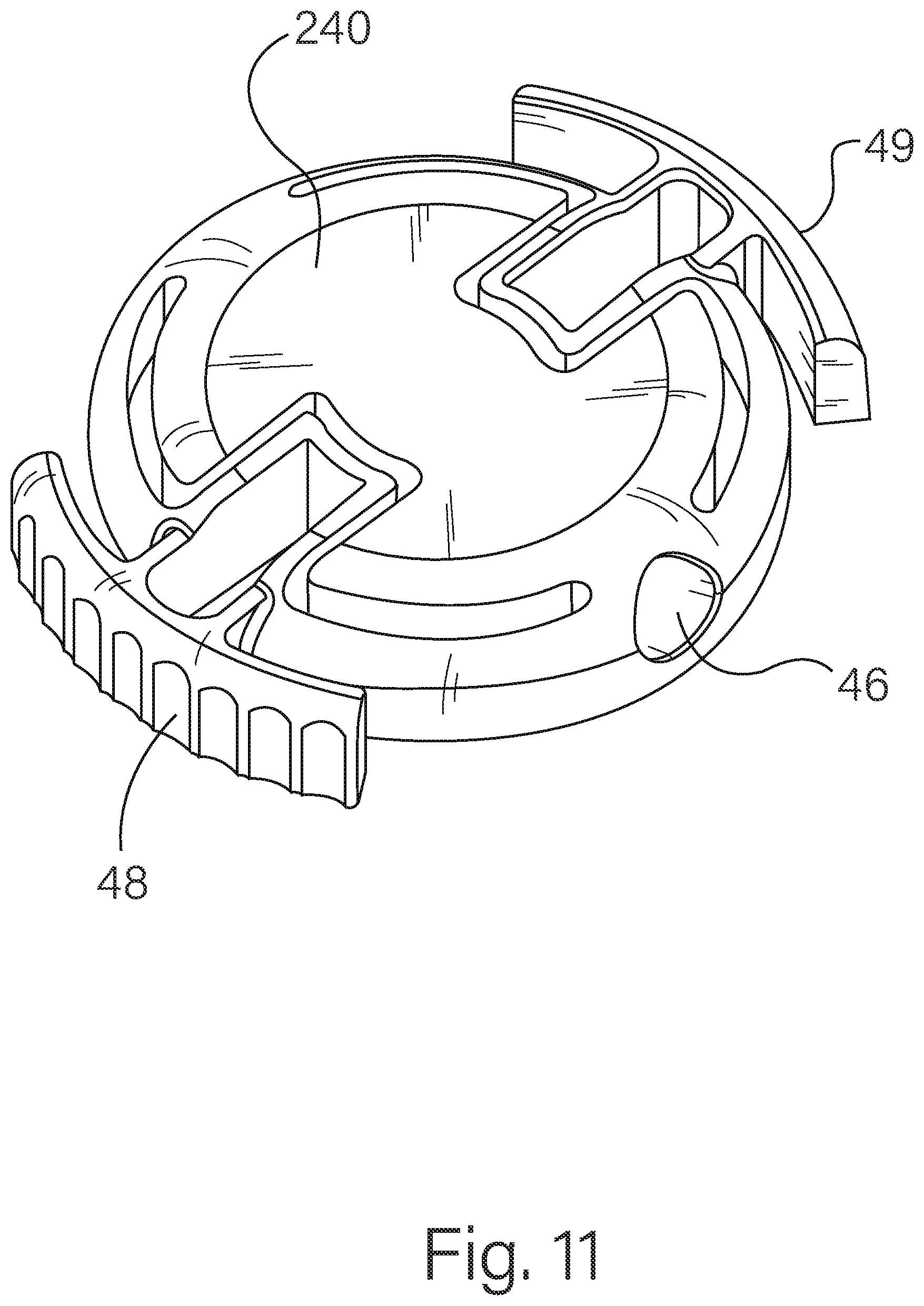 Patent US12569617 Figure 11 – Infusion set with rotatable hub and process