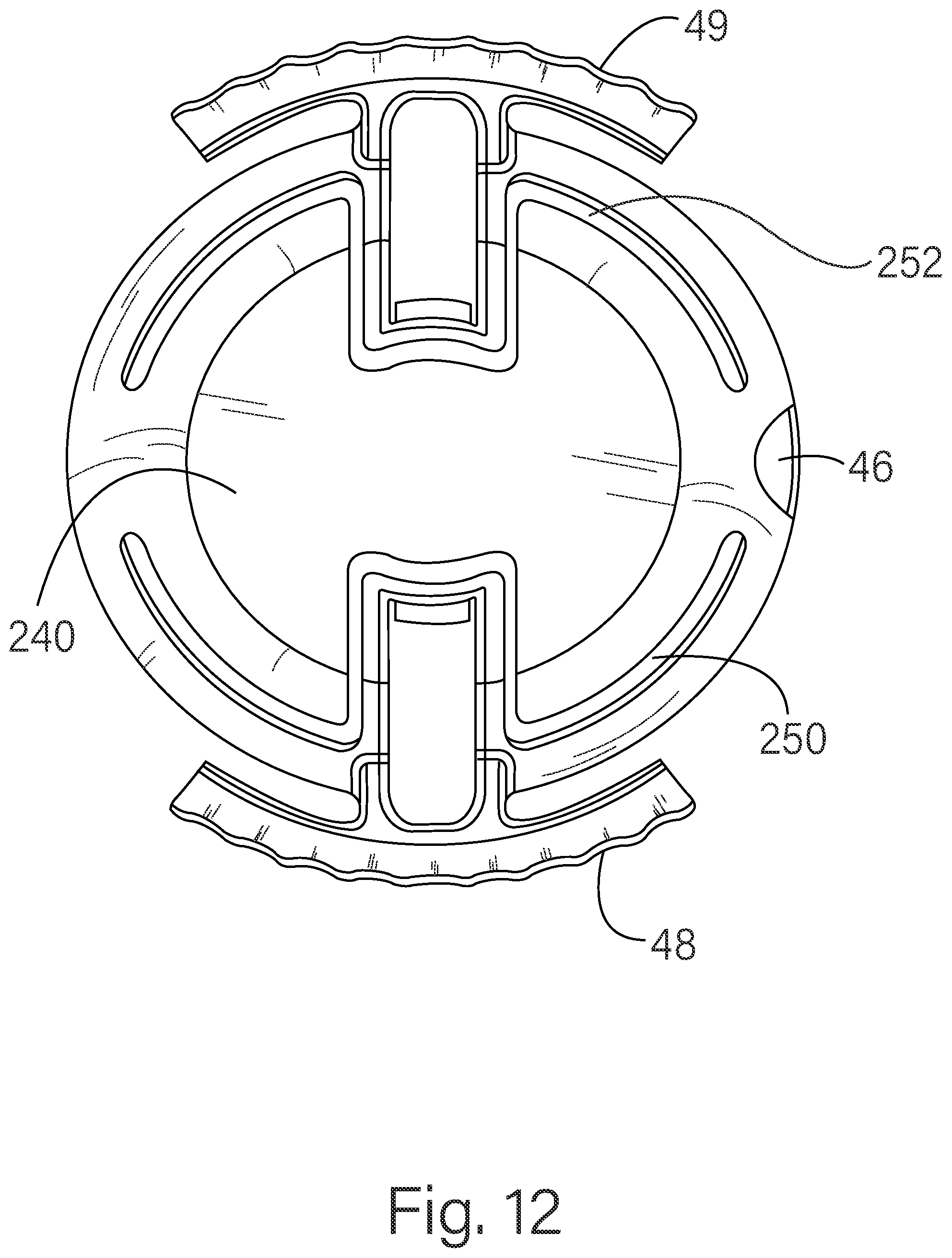 Patent US12569617 Figure 12 – Infusion set with rotatable hub and process