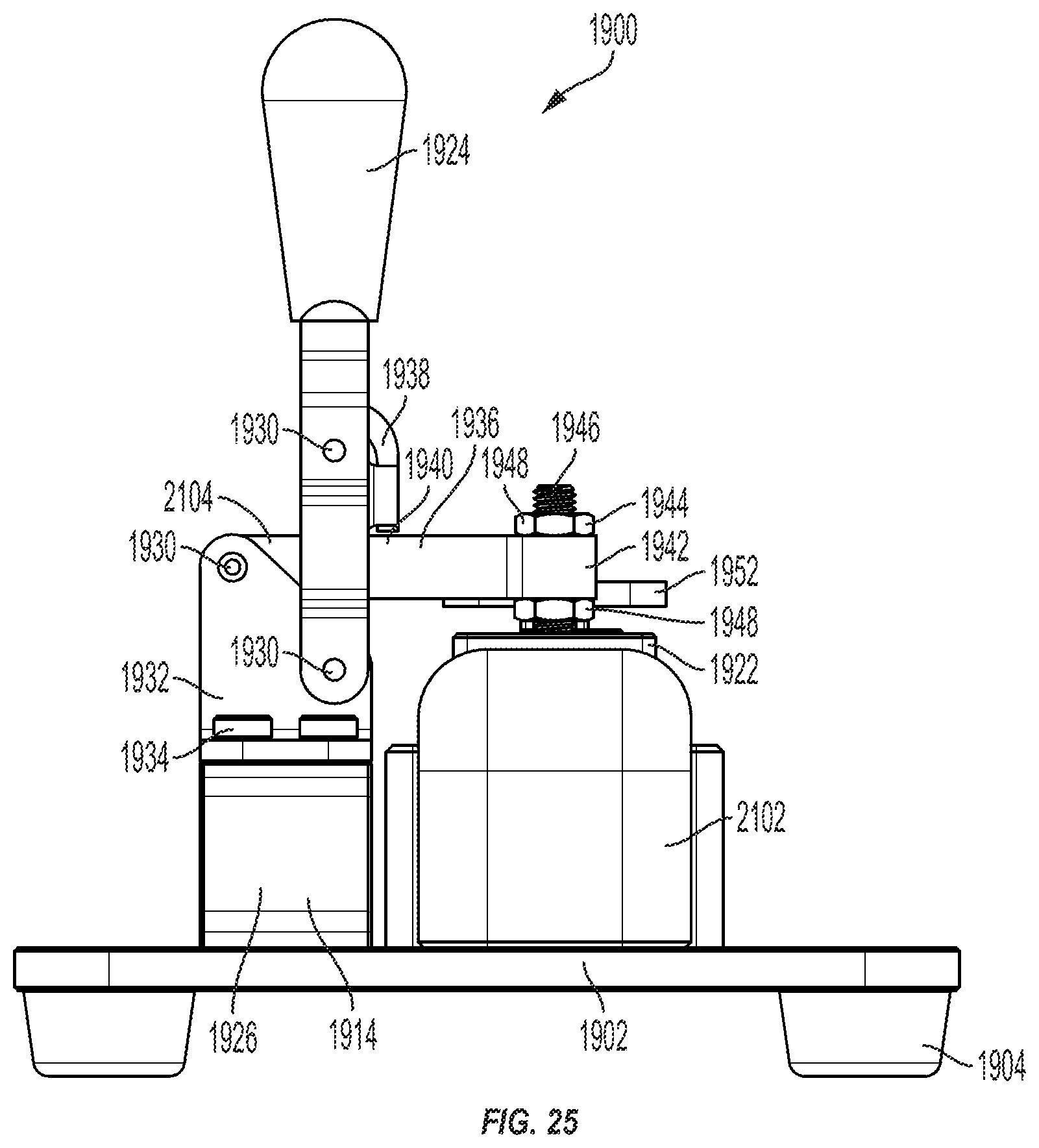 Patent US12569620 Figure 14 – Tool for servicing an auto-injector