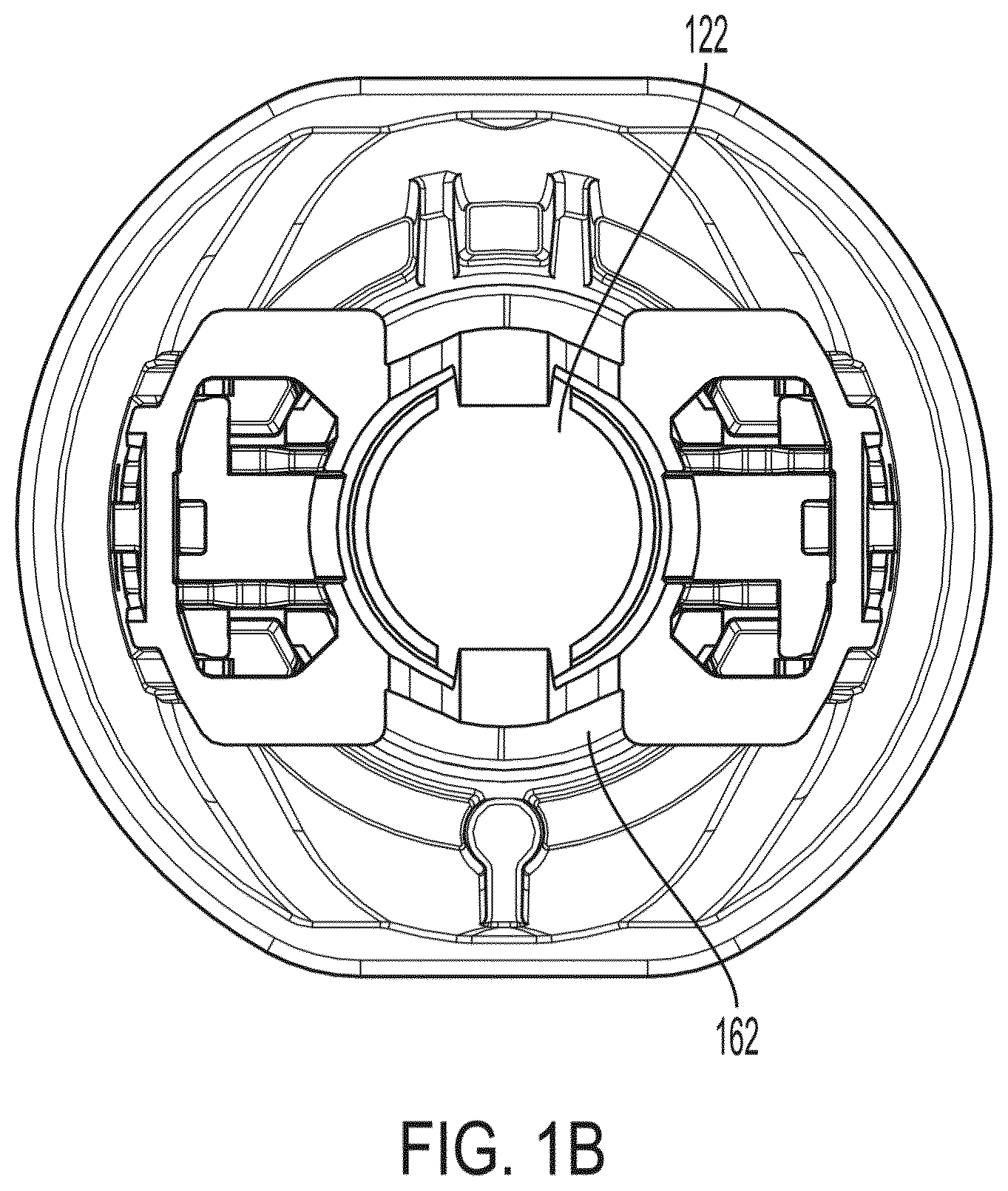 Patent US12569625 Figure 2 – Rigid needle shield remover with drop test feature for autoinjector