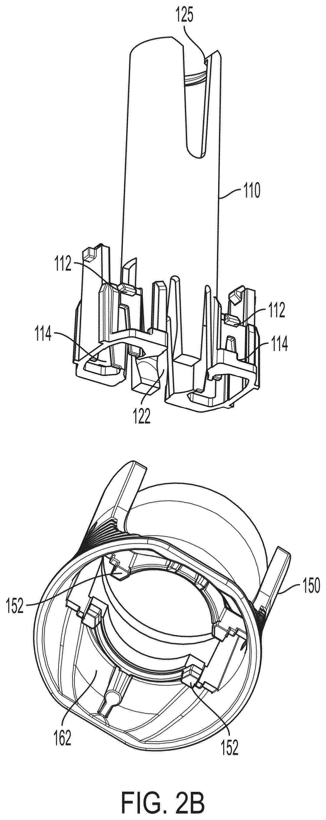 Patent US12569625 Figure 4 – Rigid needle shield remover with drop test feature for autoinjector