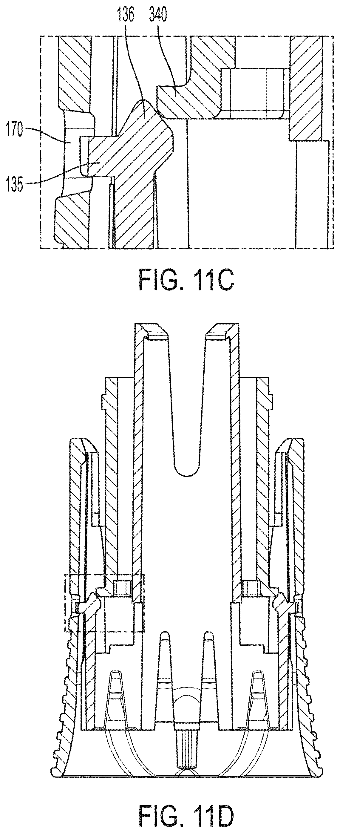 Patent US12569625 Figure 17 – Rigid needle shield remover with drop test feature for autoinjector