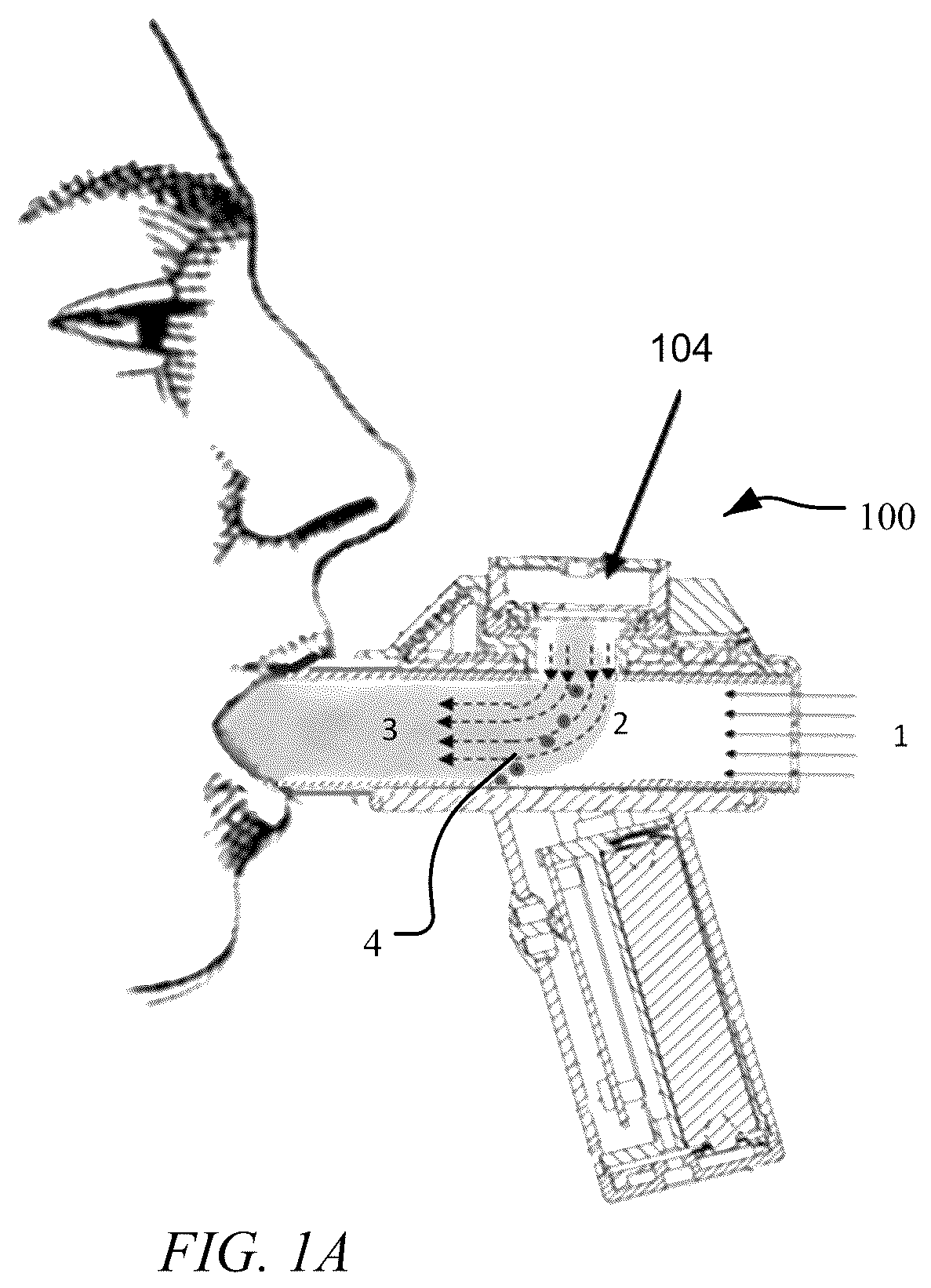 Patent US12569627 Figure 1 – Droplet device with ejector closure