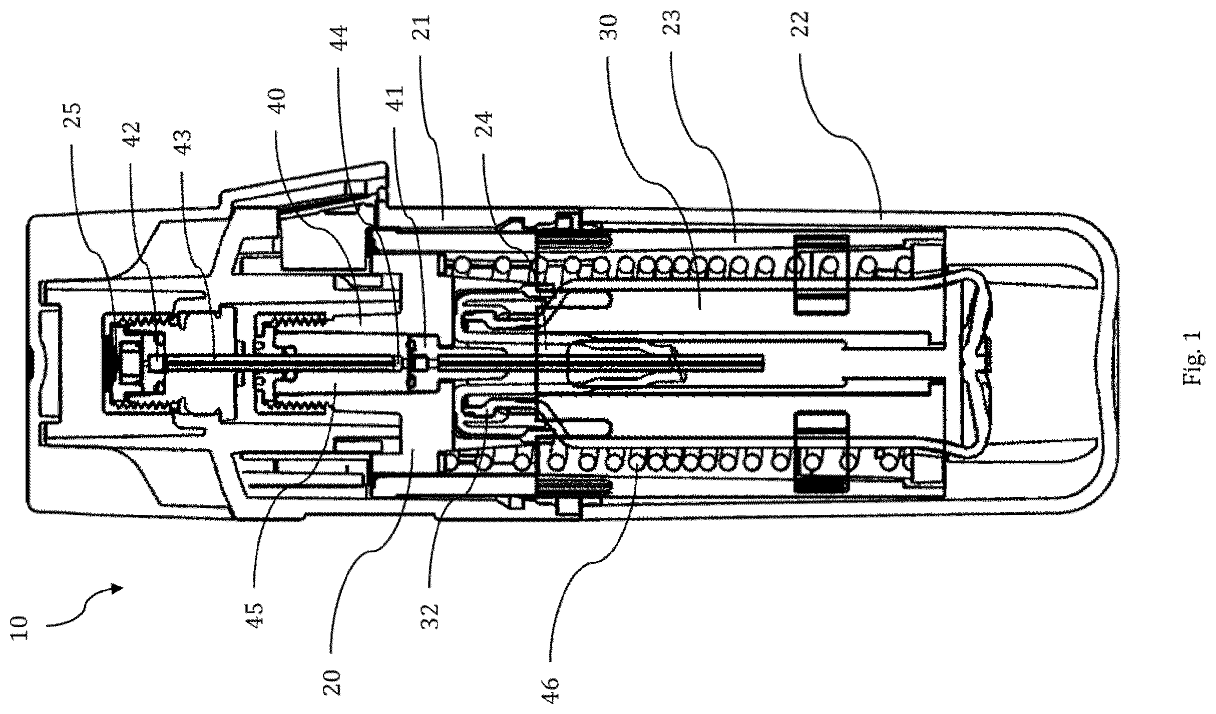 Patent US12569629 Figure 1 – Inhalation device system