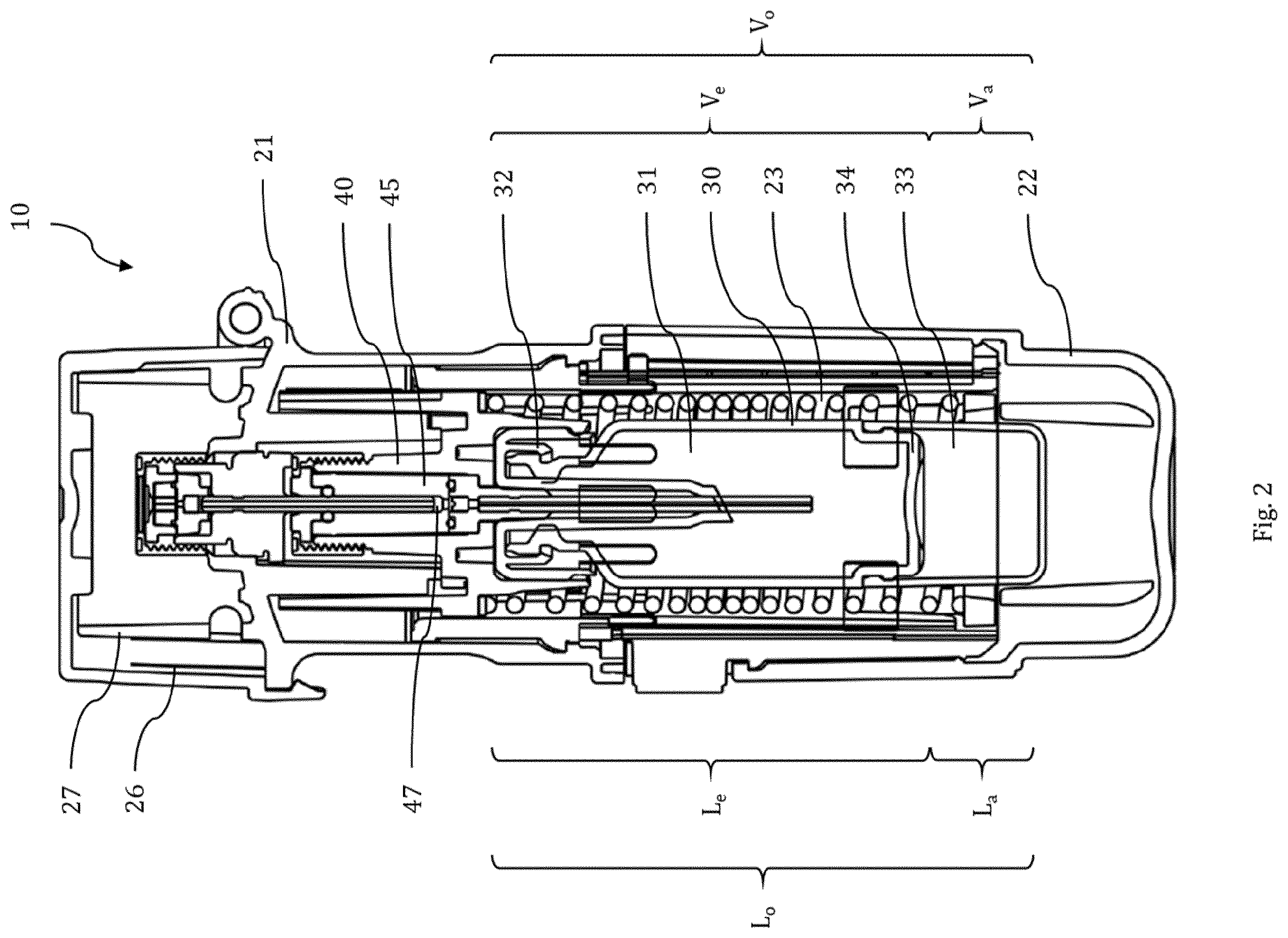 Patent US12569629 Figure 2 – Inhalation device system