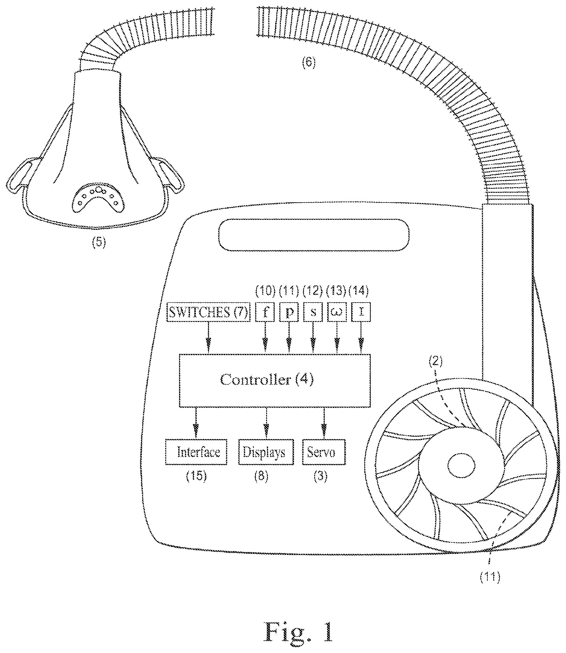 Patent US12569634 — Systems and/or methods for guiding transitions between therapy modes in connection with treatment and/or diagnosis of sleep-disordered breathing — Figure 1