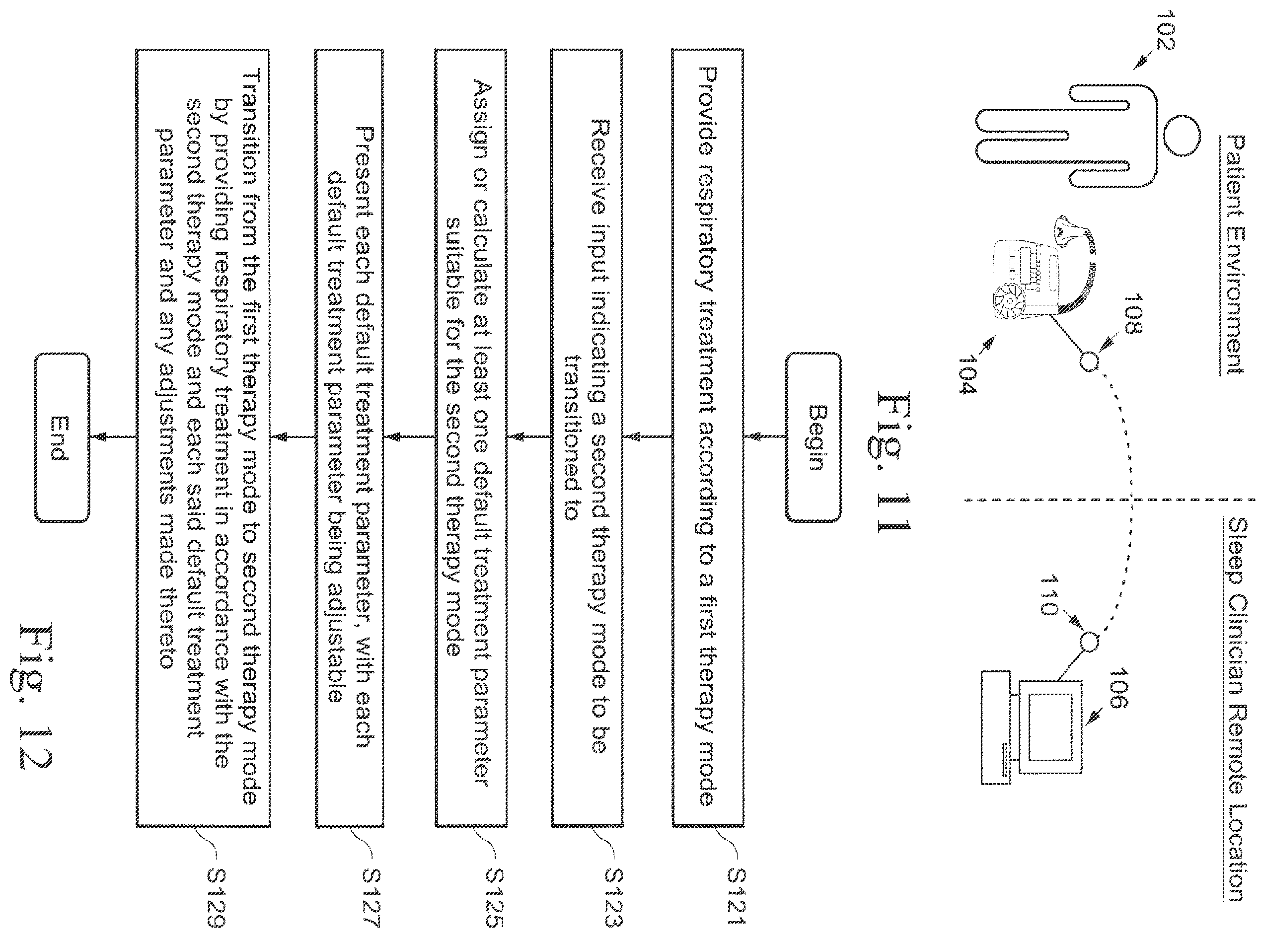 Patent US12569634 Figure 8 – Systems and/or methods for guiding transitions between therapy modes in connection with treatment and/or diagnosis of sleep-disordered breathing