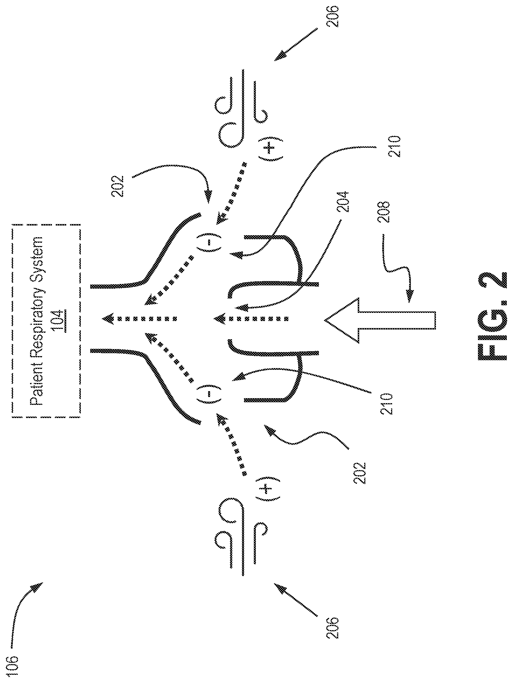 Patent US12569635 Figure 2 – Systems and methods for controlling pressure support devices