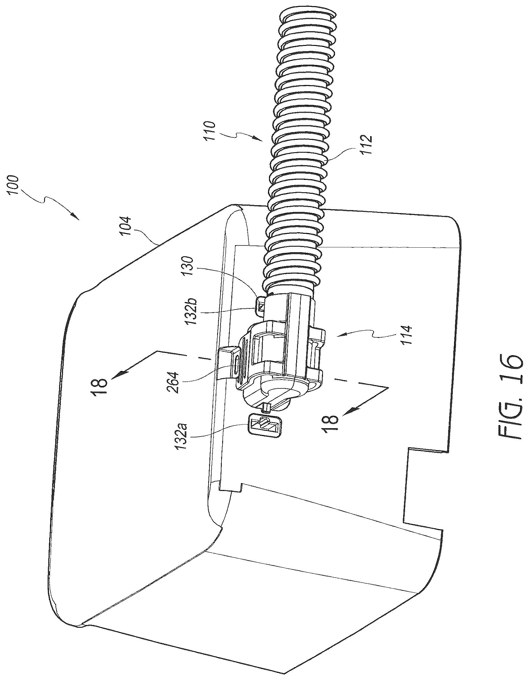 Patent US12569637 Figure 8 – Breathing tube assemblies with adjustable elbow