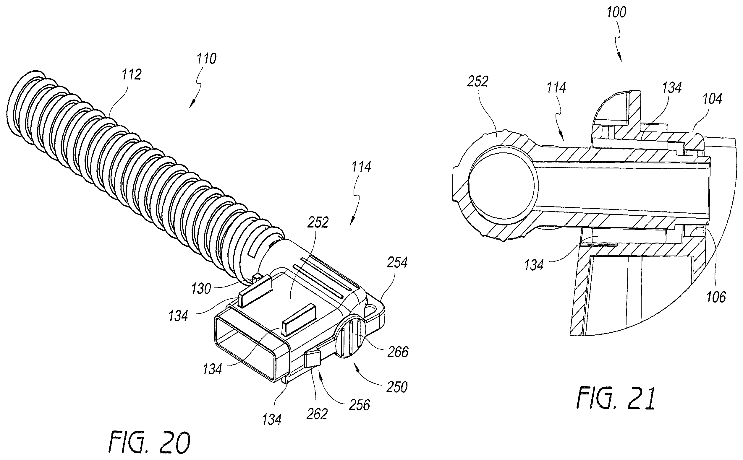Patent US12569637 Figure 11 – Breathing tube assemblies with adjustable elbow