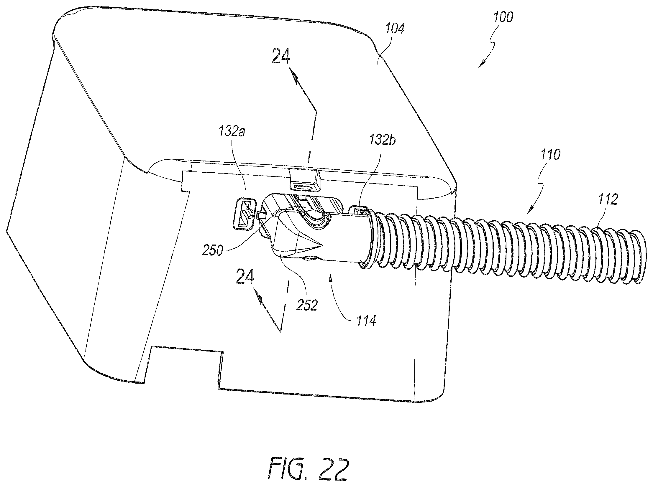 Patent US12569637 Figure 12 – Breathing tube assemblies with adjustable elbow