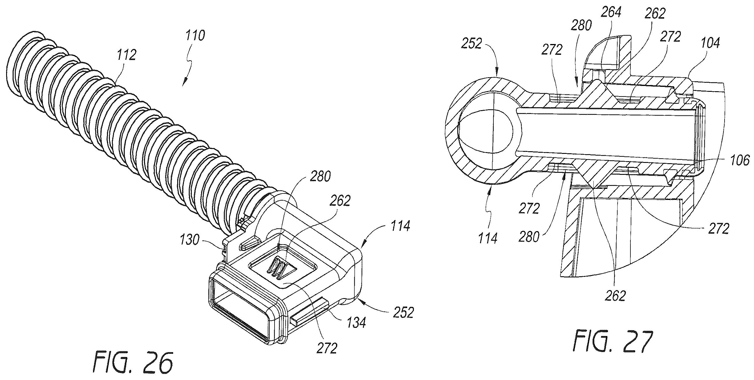 Patent US12569637 Figure 15 – Breathing tube assemblies with adjustable elbow