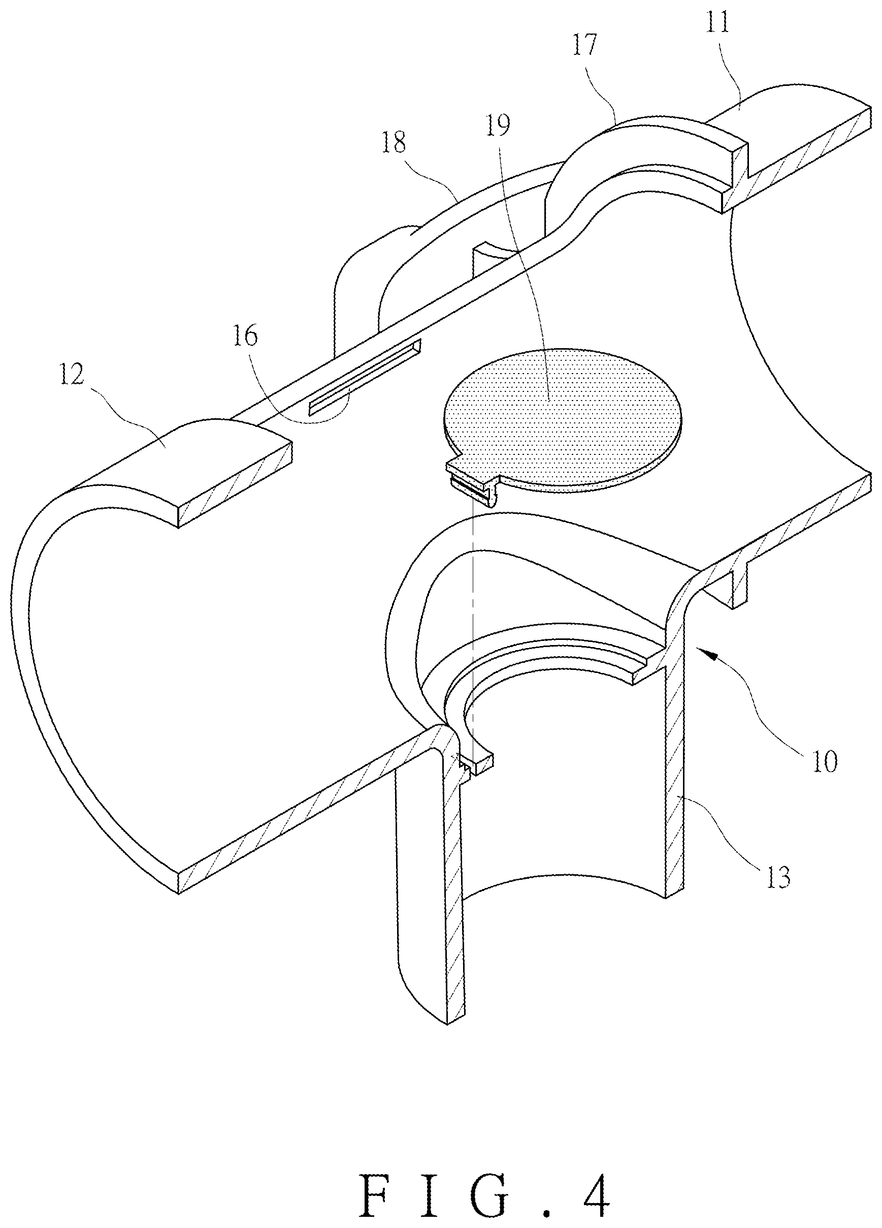 Patent US12569638 Figure 4 – Ventilator mask and joint thereof