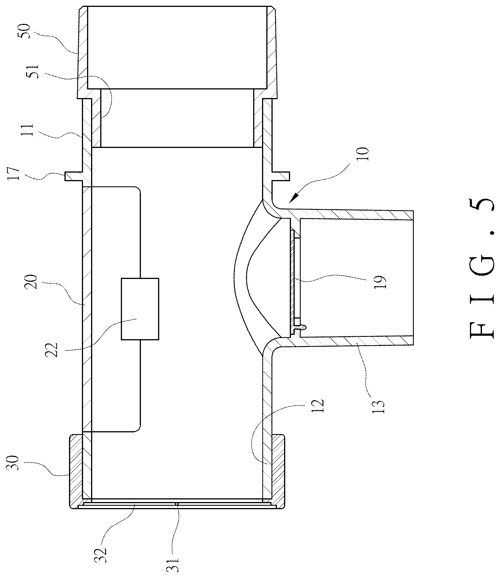 Patent US12569638 Figure 5 – Ventilator mask and joint thereof