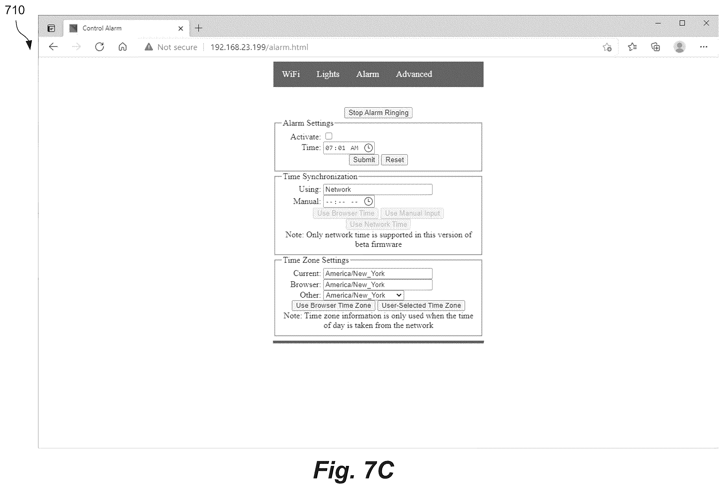 Patent US12569642 Figure 11 – Child sleep clock