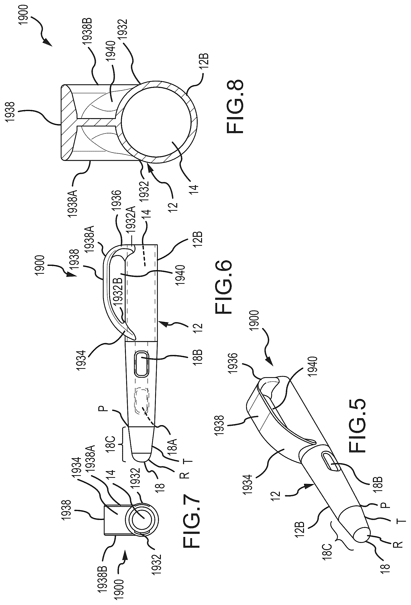 Patent US12569650 Figure 7 – Urinary catheter with retention features